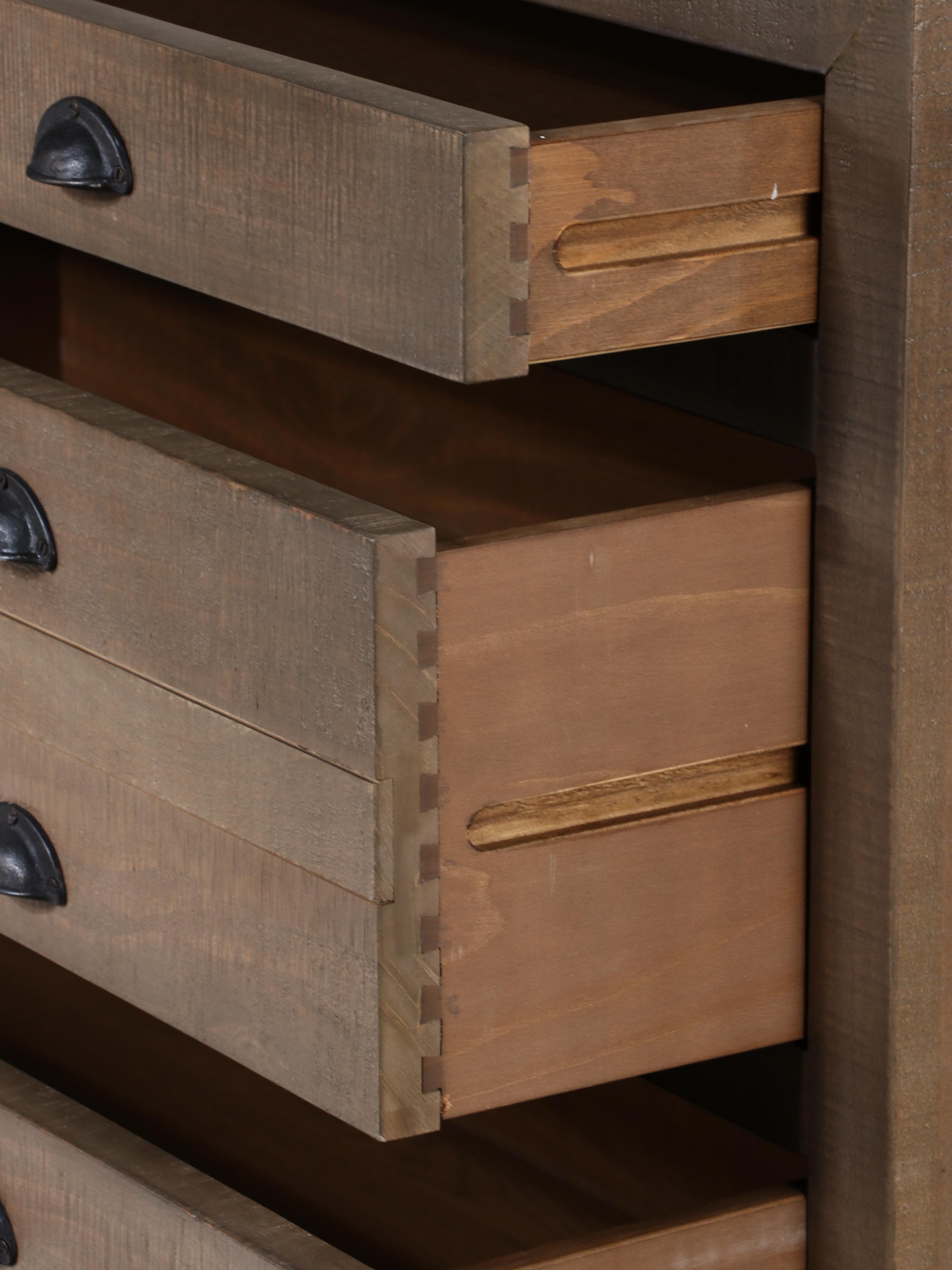 Restoration Hardware Wooden Printmaker's Chest of Drawers