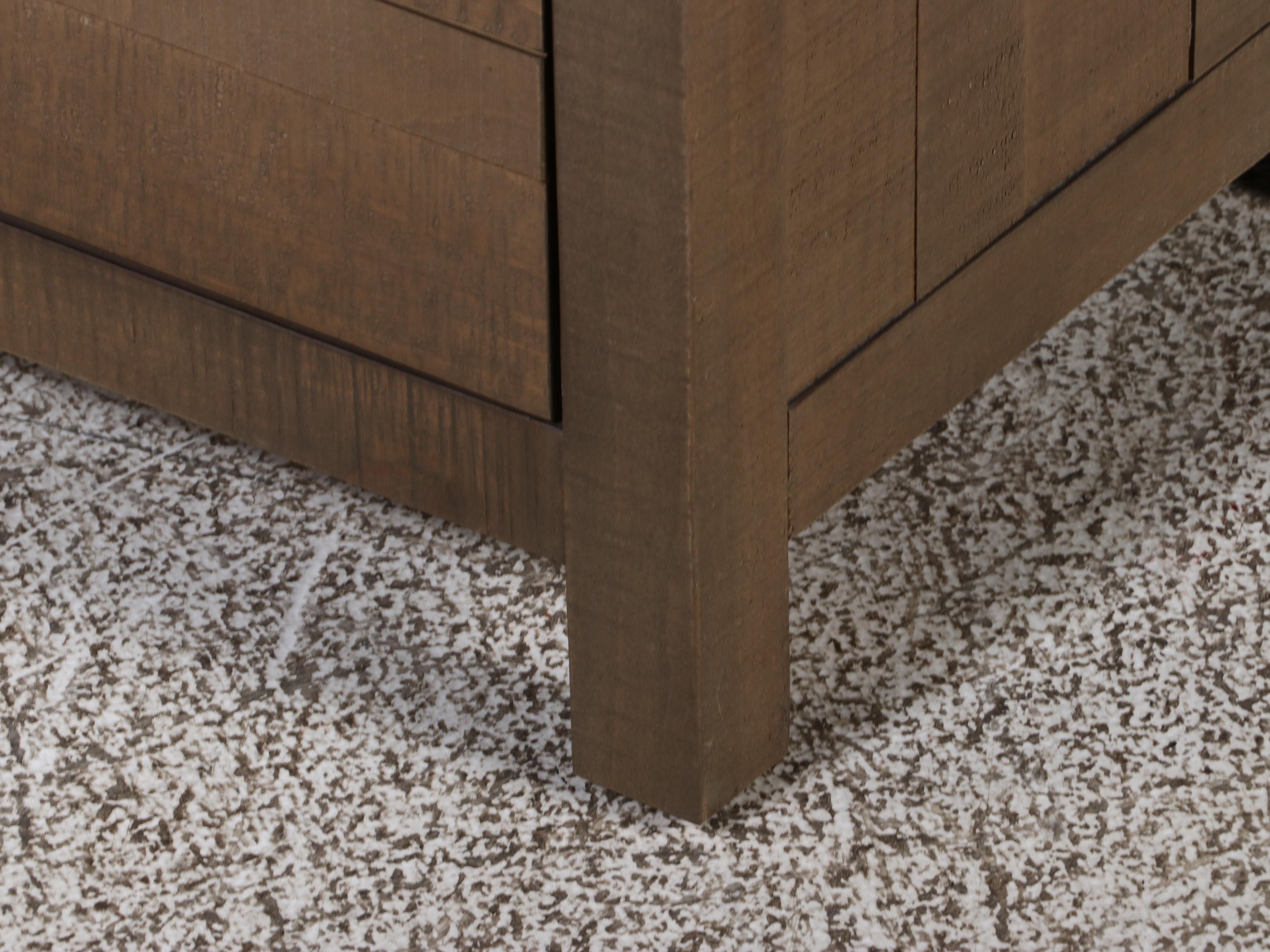 Restoration Hardware Wooden Printmaker's Chest of Drawers