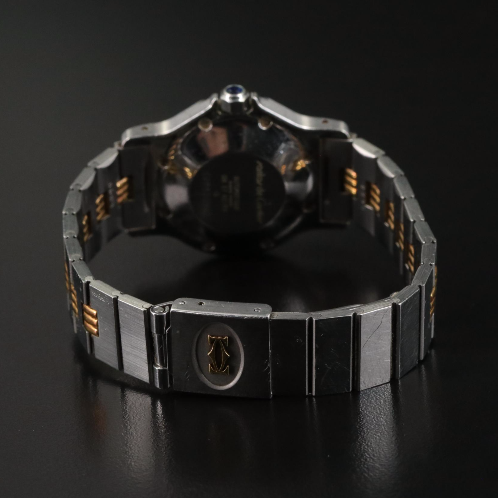 Cartier Santos de Cartier Octagonal 18K and Stainless Steel Watch