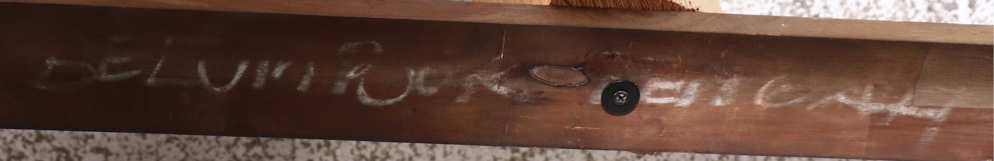 Bombay Federal Style Mahogany Finish Four-Poster Bed Frame