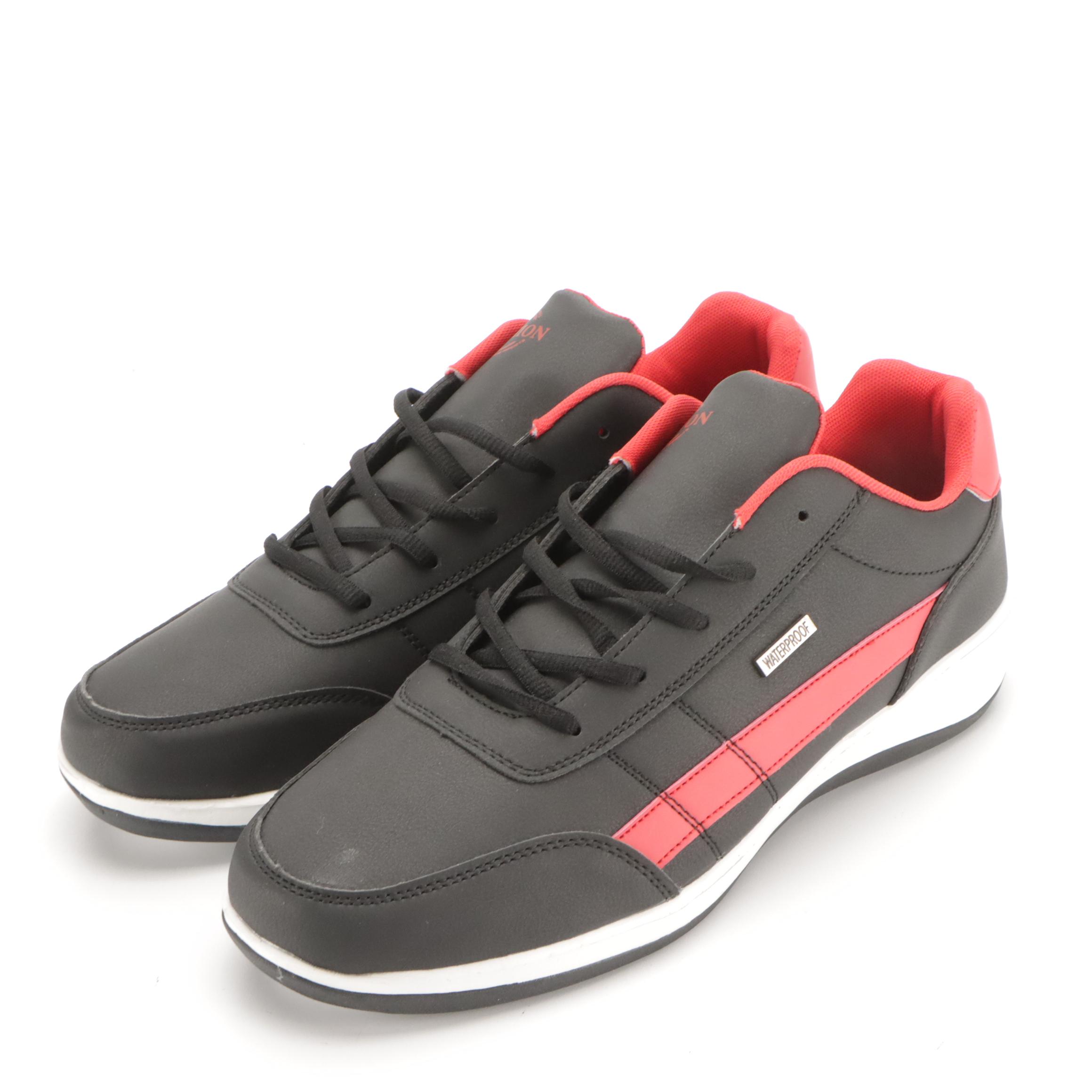 Men's Comfortview High Top and Fashion Sneakers in Black