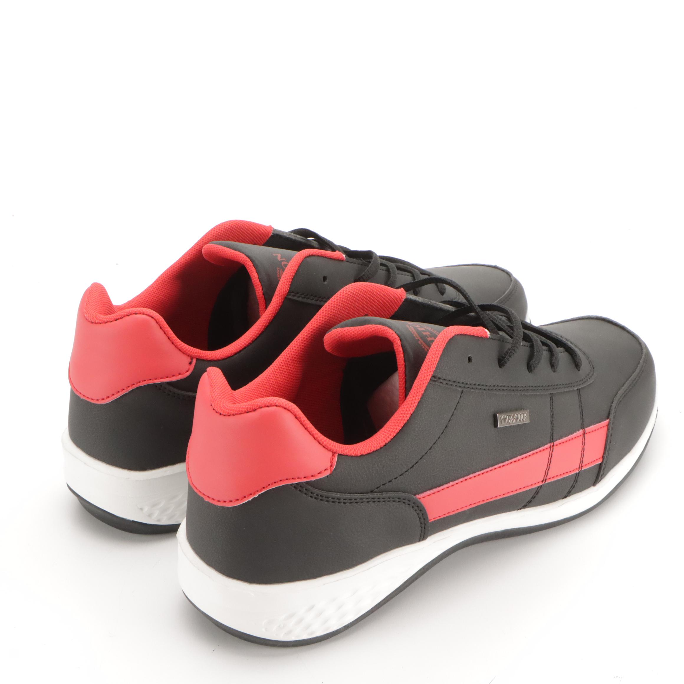 Men's Comfortview High Top and Fashion Sneakers in Black