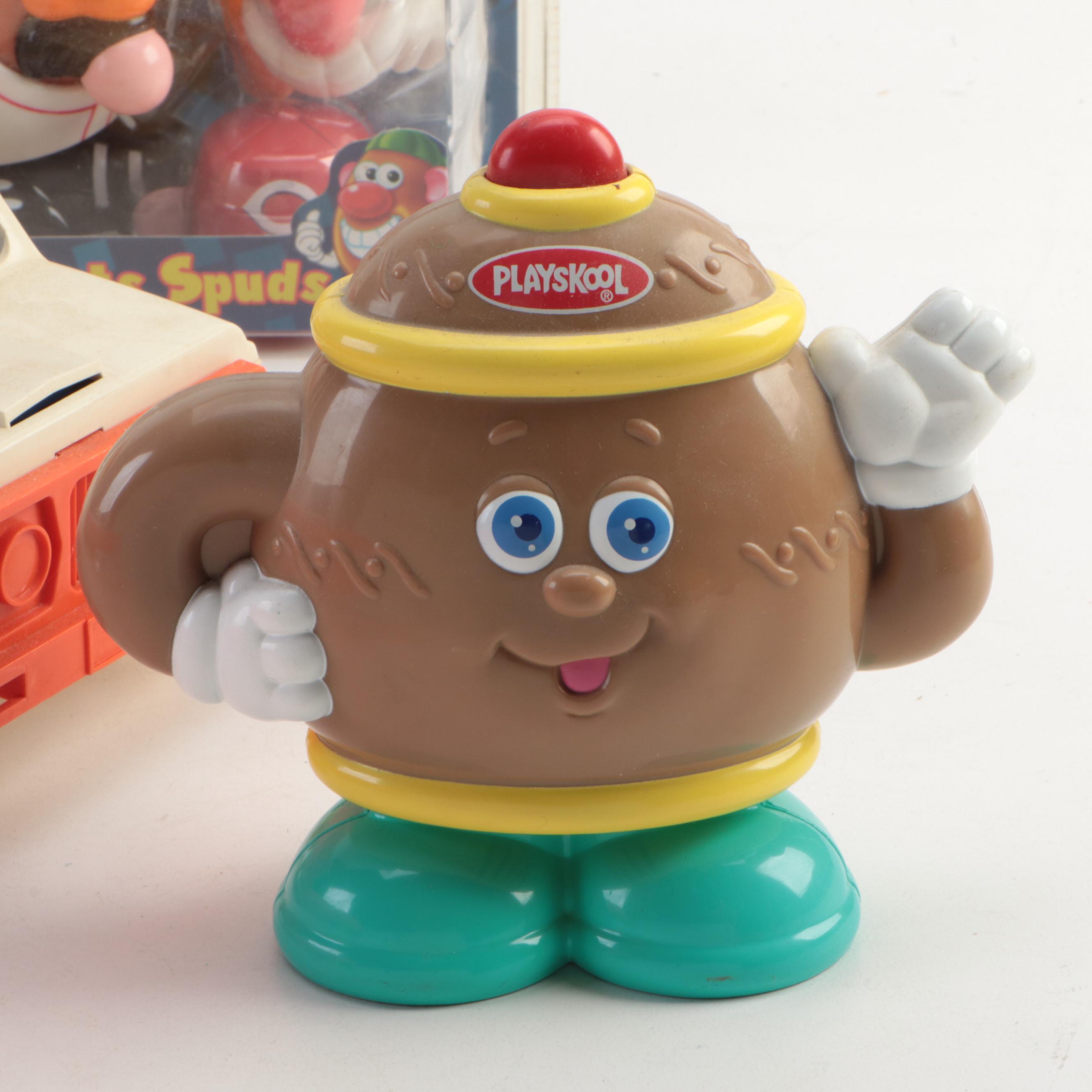 Playskool Teapot with Cincinnati Reds Mr. Potato Head and Other Toys