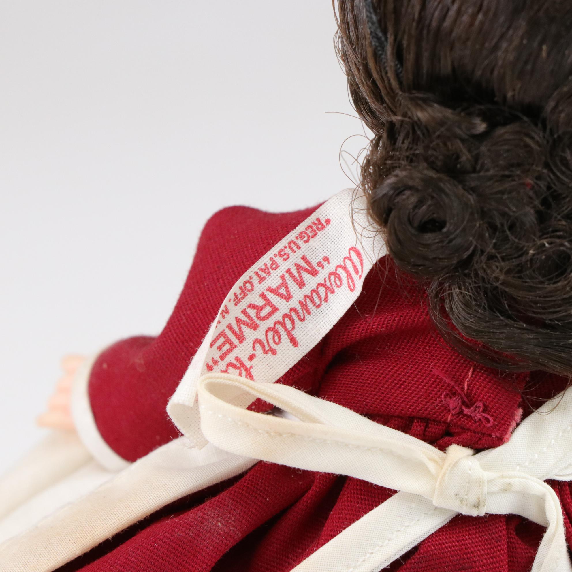 Madame Alexander, Priscilla Alden, Featured in Sleepy Eye Doll Collection