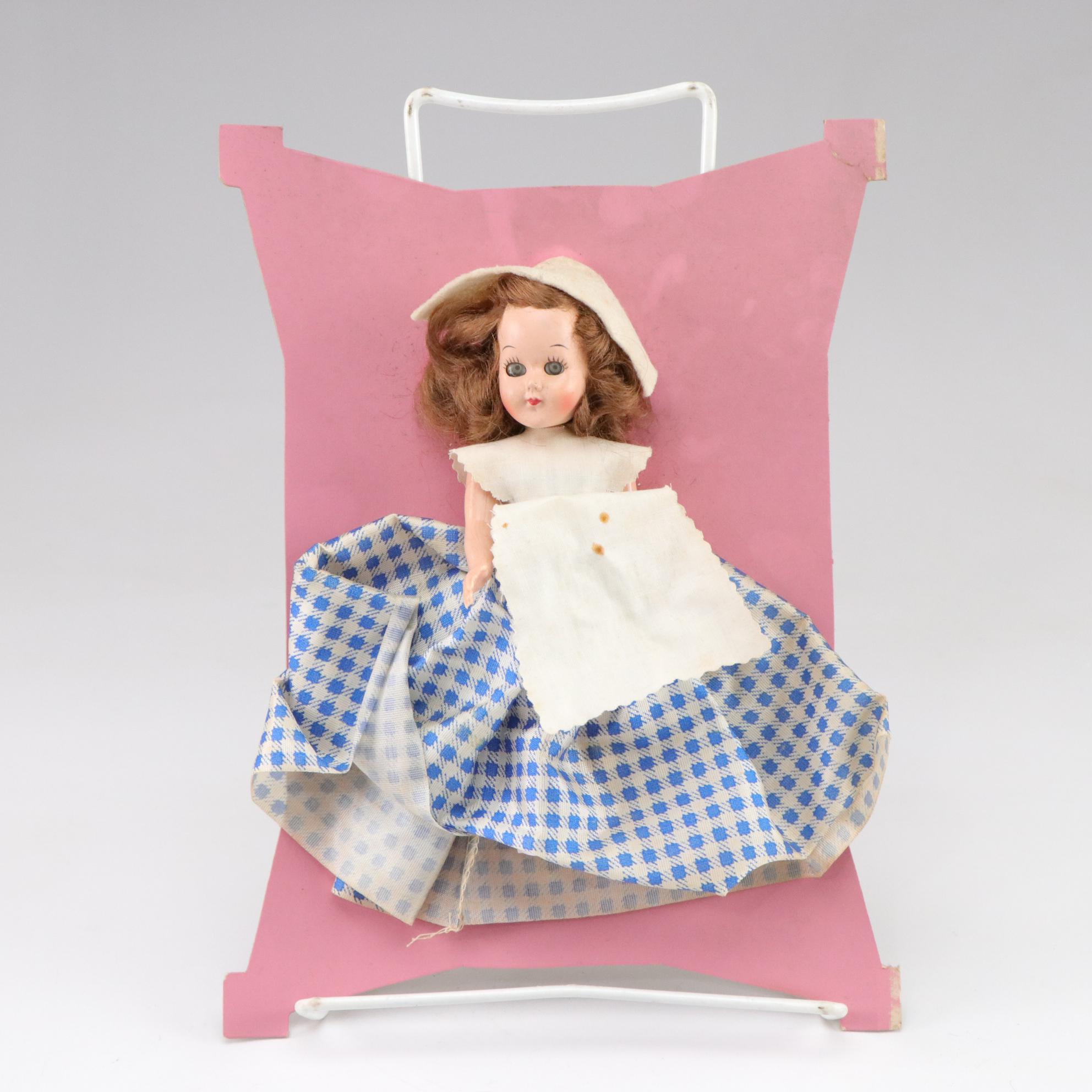 Madame Alexander, Priscilla Alden, Featured in Sleepy Eye Doll Collection