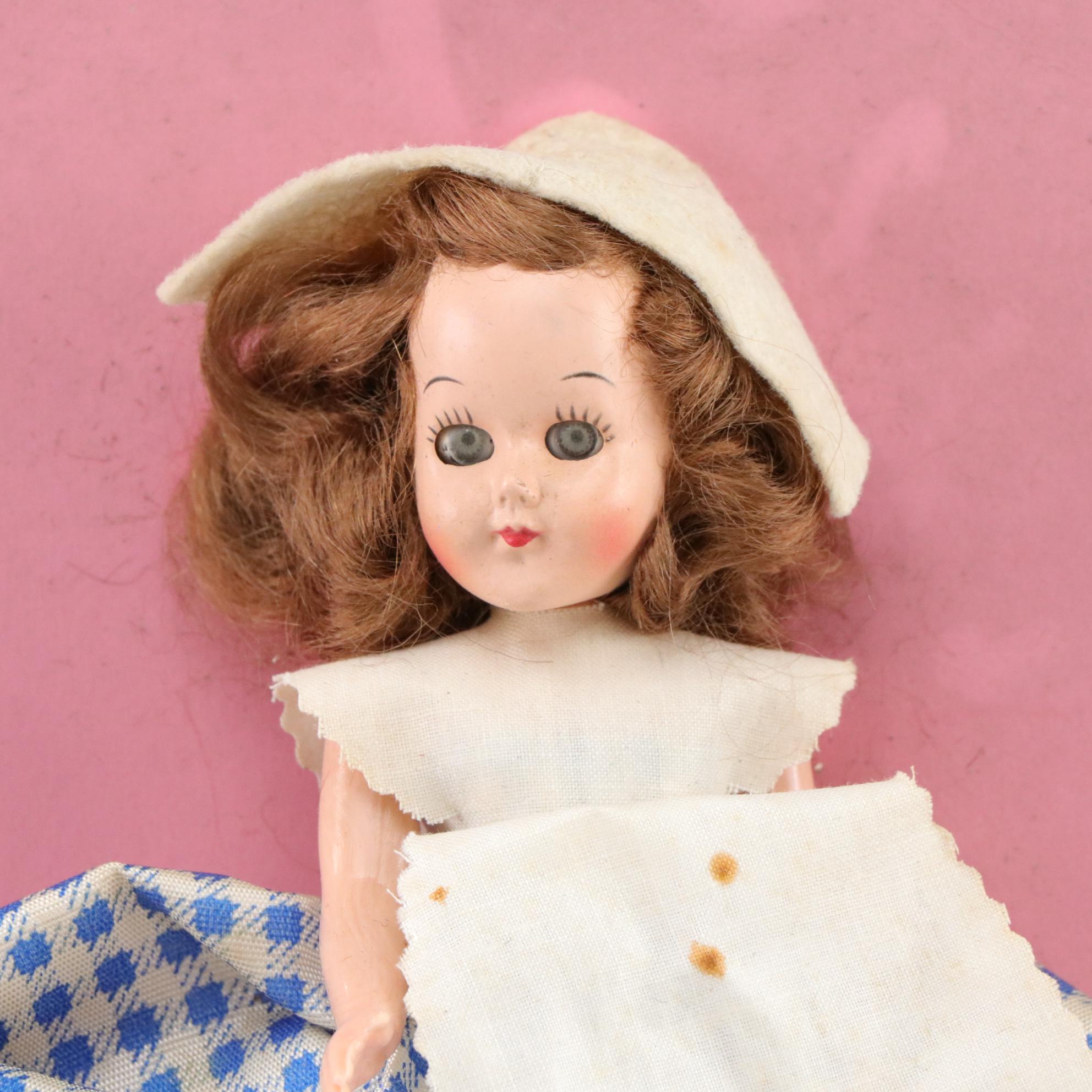 Madame Alexander, Priscilla Alden, Featured in Sleepy Eye Doll Collection