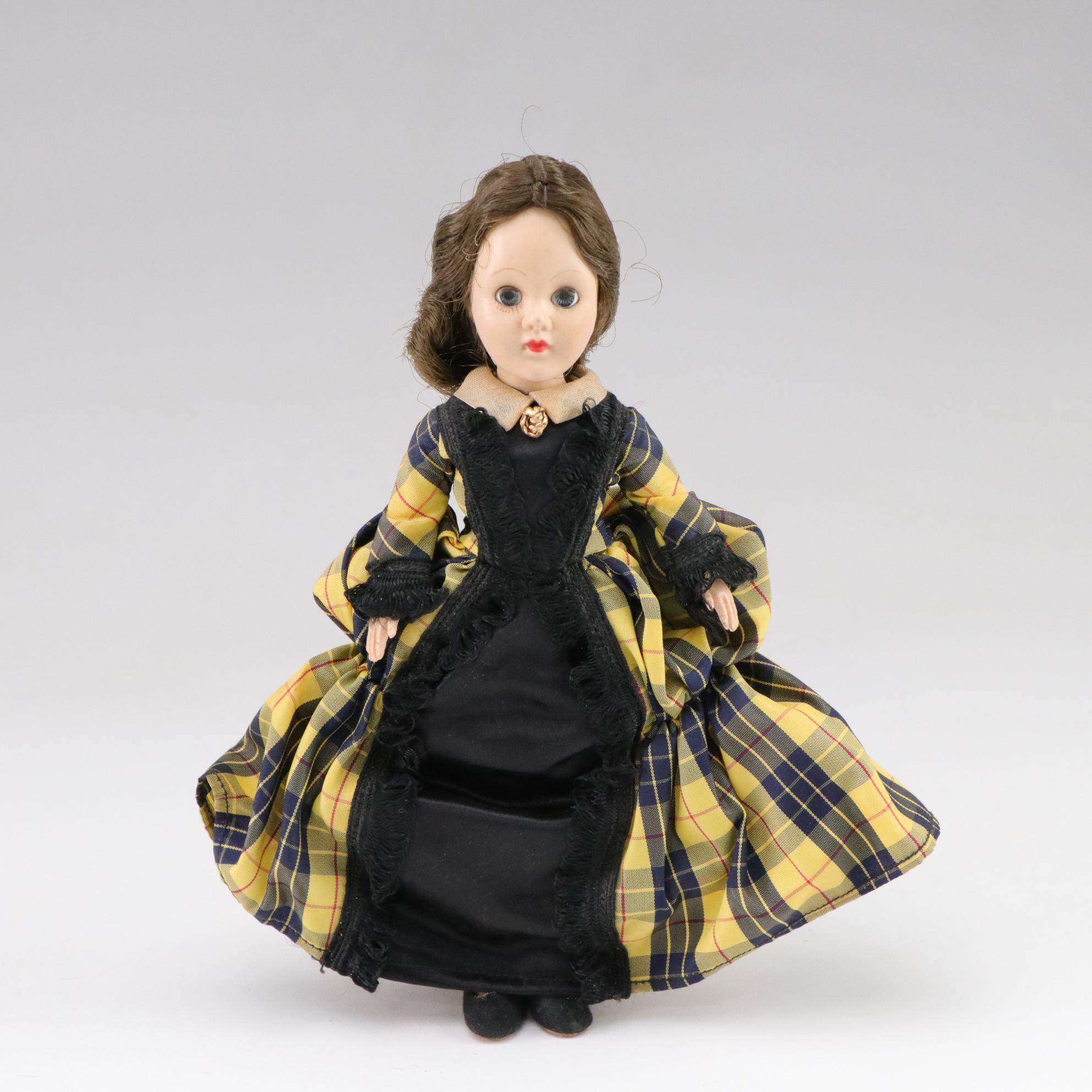 Madame Alexander, Priscilla Alden, Featured in Sleepy Eye Doll Collection