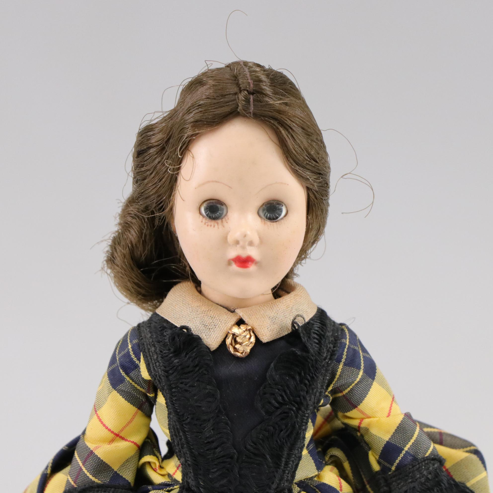 Madame Alexander, Priscilla Alden, Featured in Sleepy Eye Doll Collection