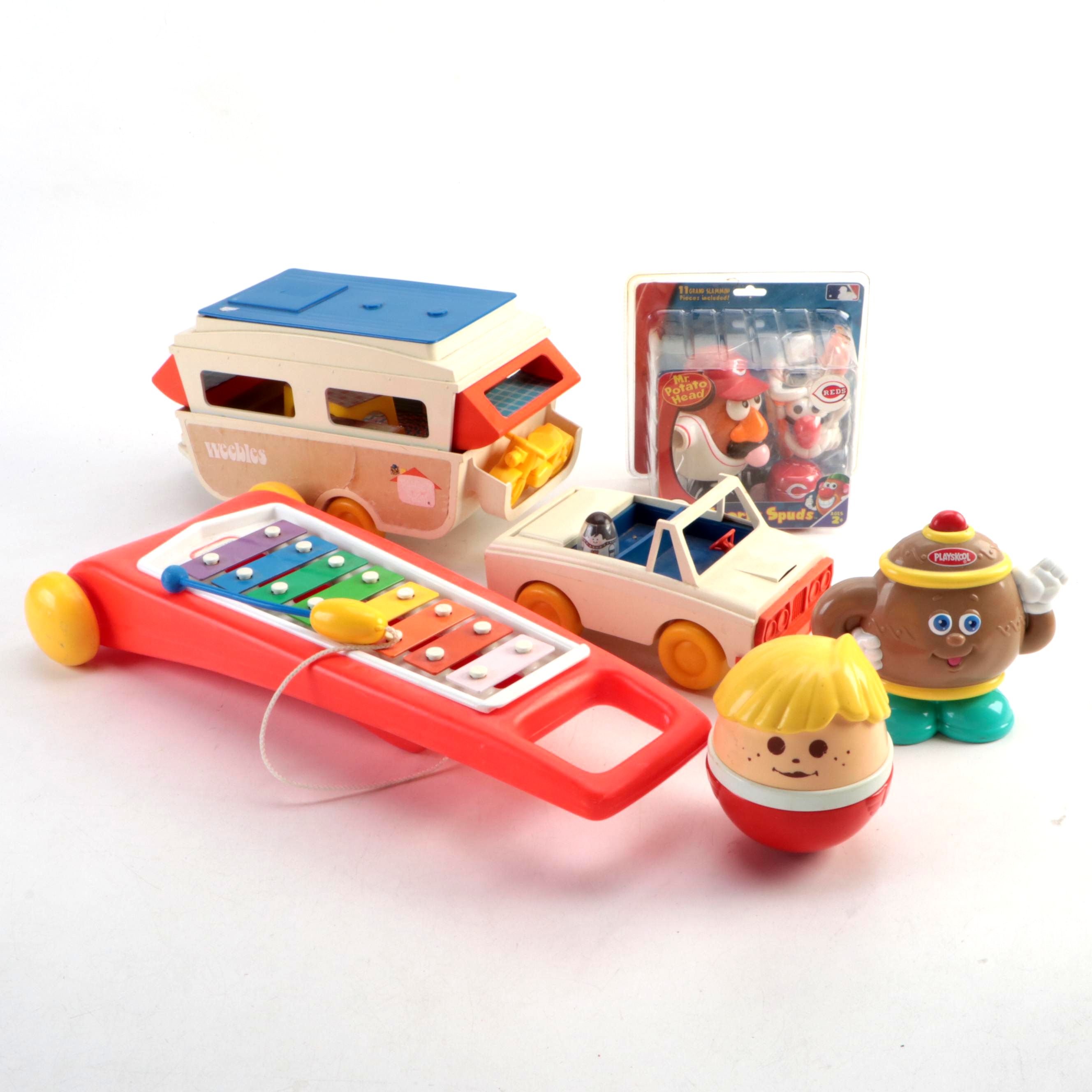 Playskool Teapot with Cincinnati Reds Mr. Potato Head and Other Toys