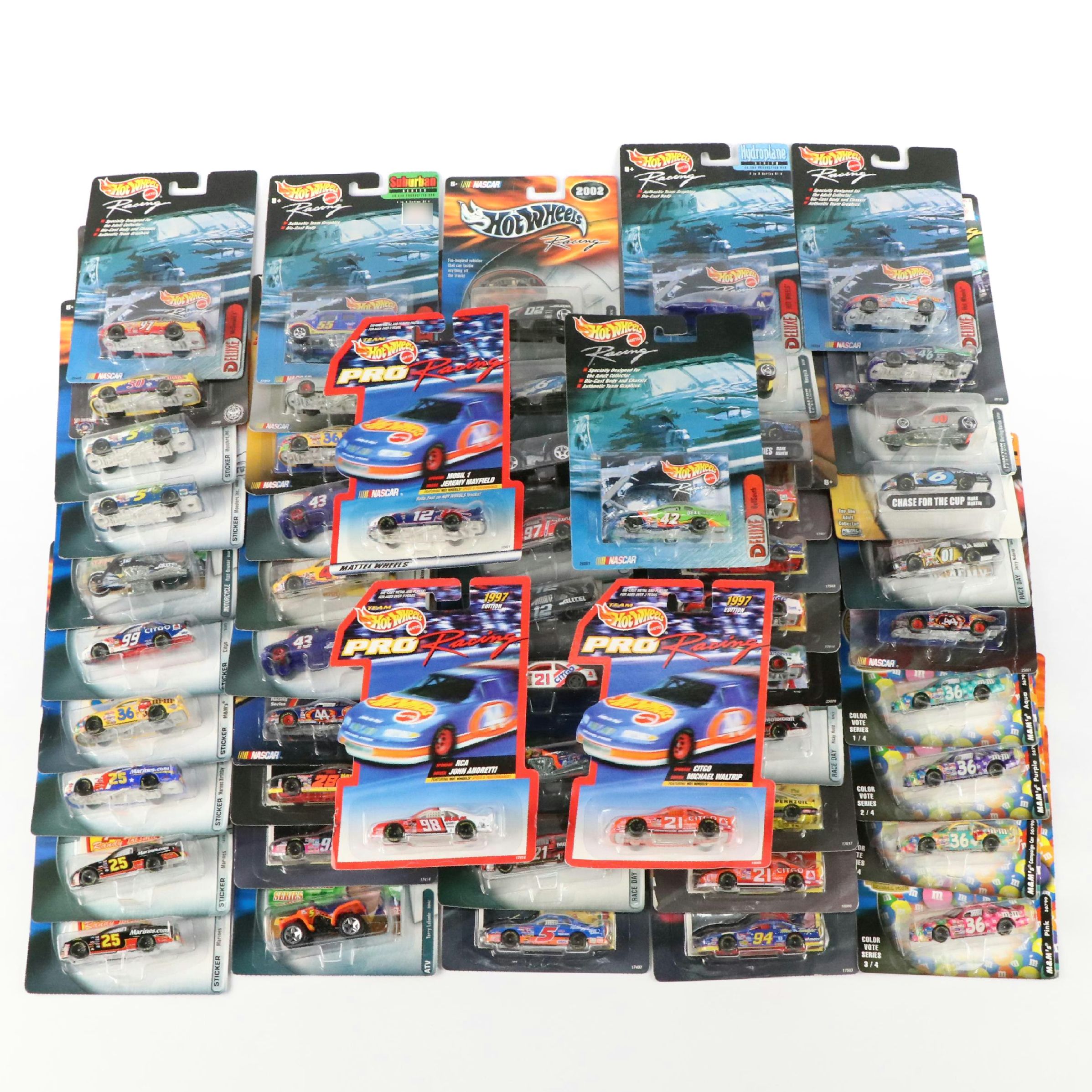 Mattel Hot Wheels NASCAR and Other Diecast Vehicles