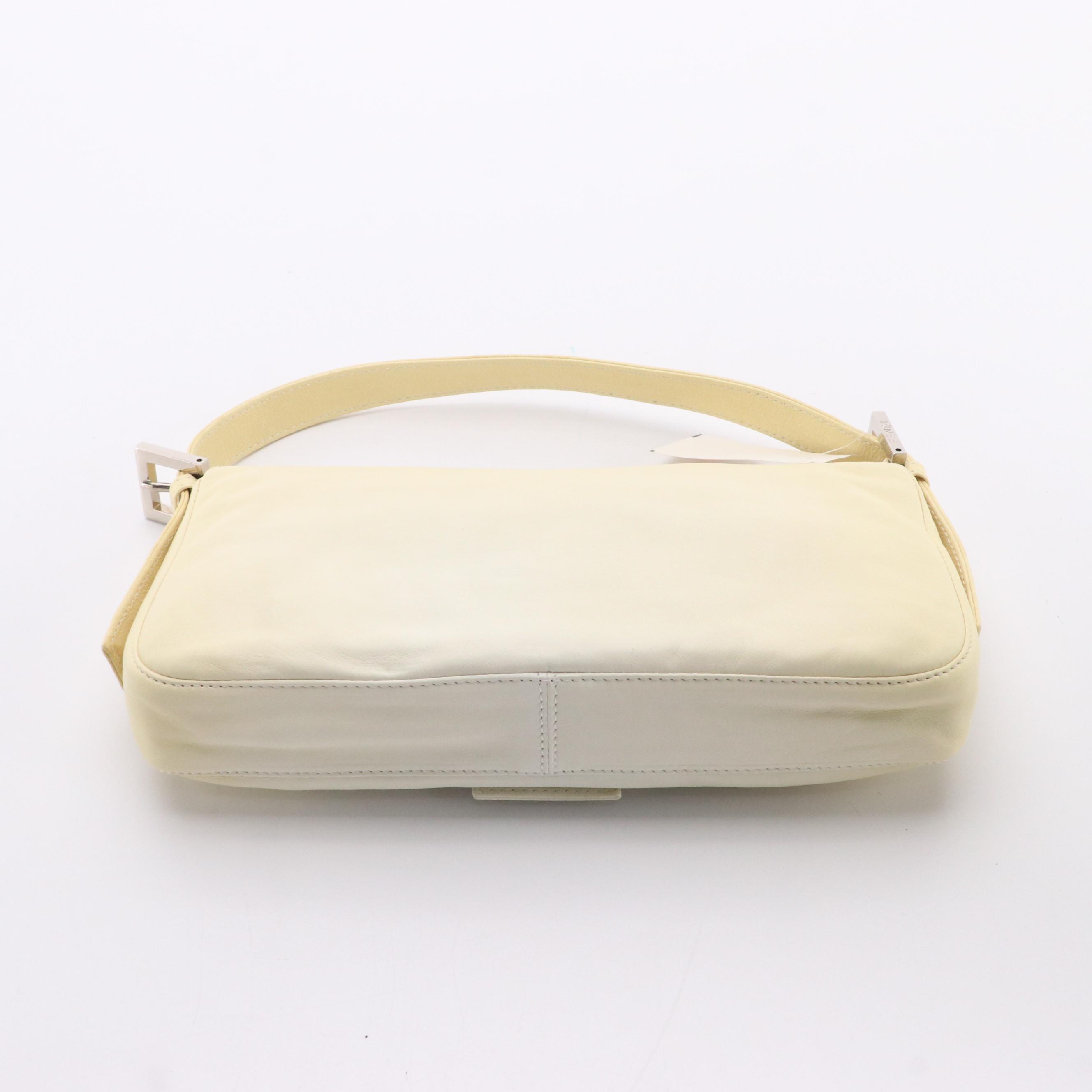 Fendi Lambskin Leather Flap Baguette Bag from Barneys New York, New with Tag