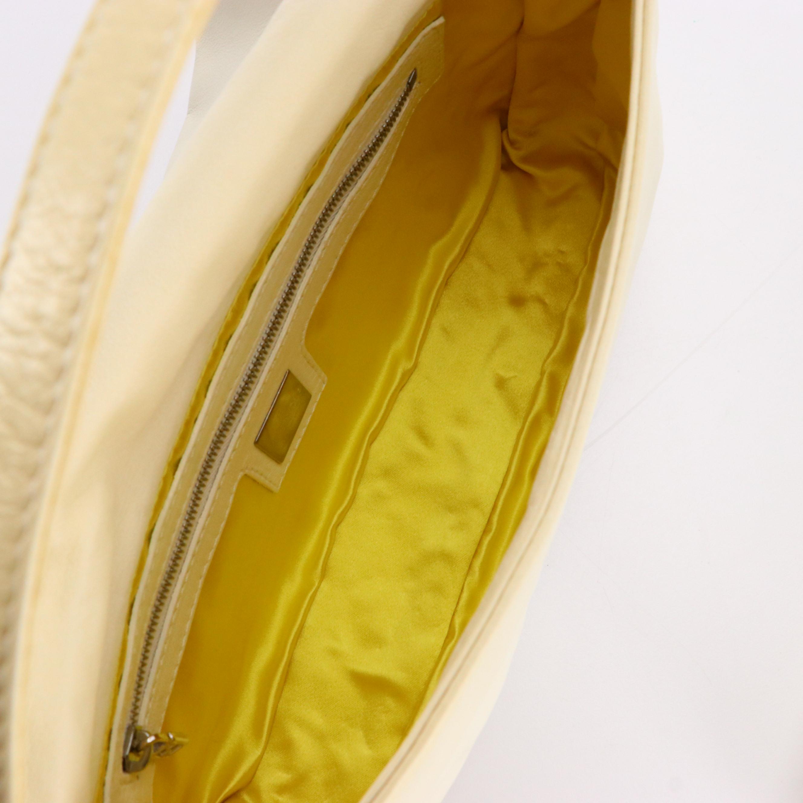 Fendi Lambskin Leather Flap Baguette Bag from Barneys New York, New with Tag