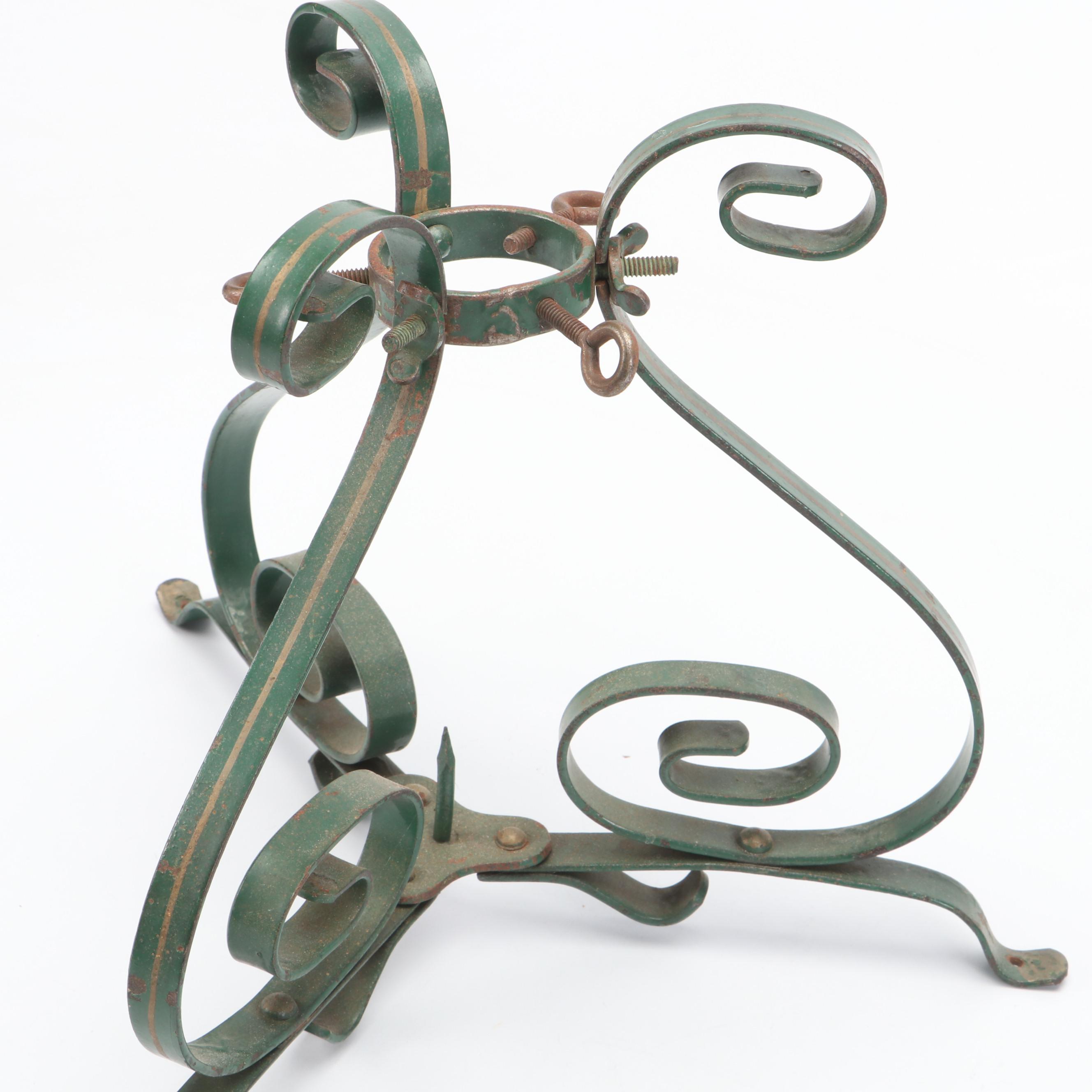 Mary Beth Baxter for Certified International Snowman Plate with Tree Stand