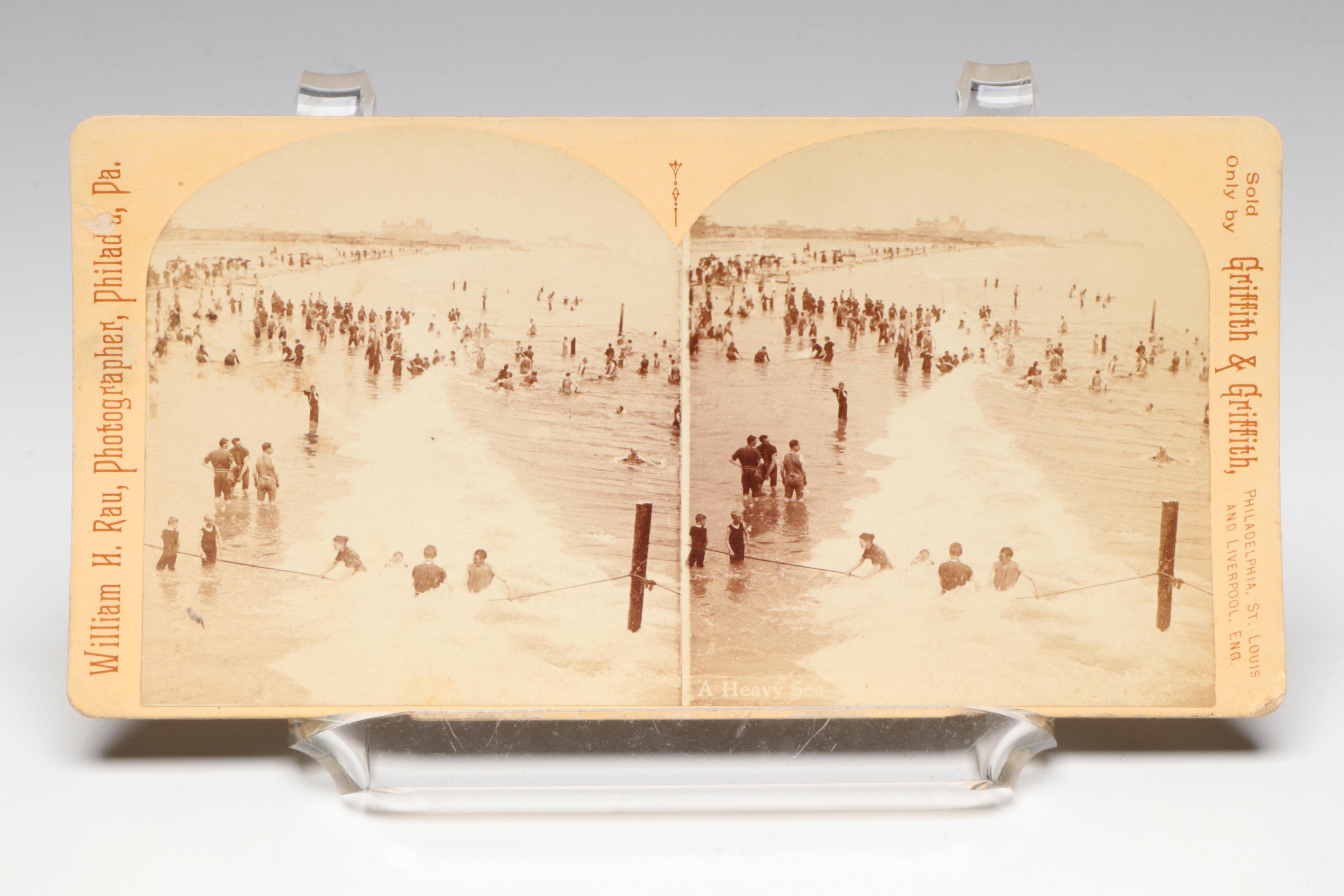 Keystone Stereoscope with Image Card Collection, Late 19th/Early 20th Century
