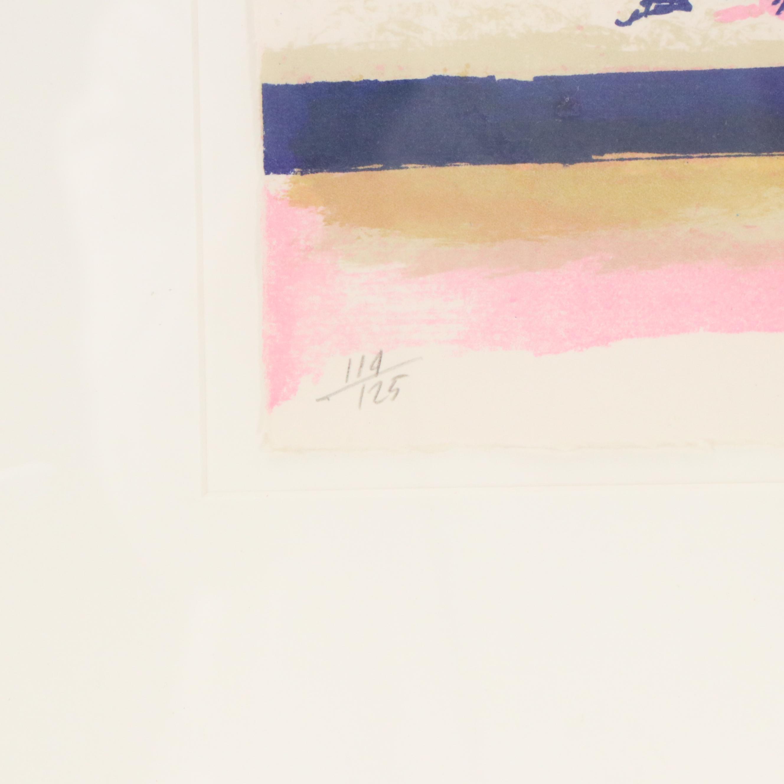 Nicoli Simbari Lithograph "Target," 1969