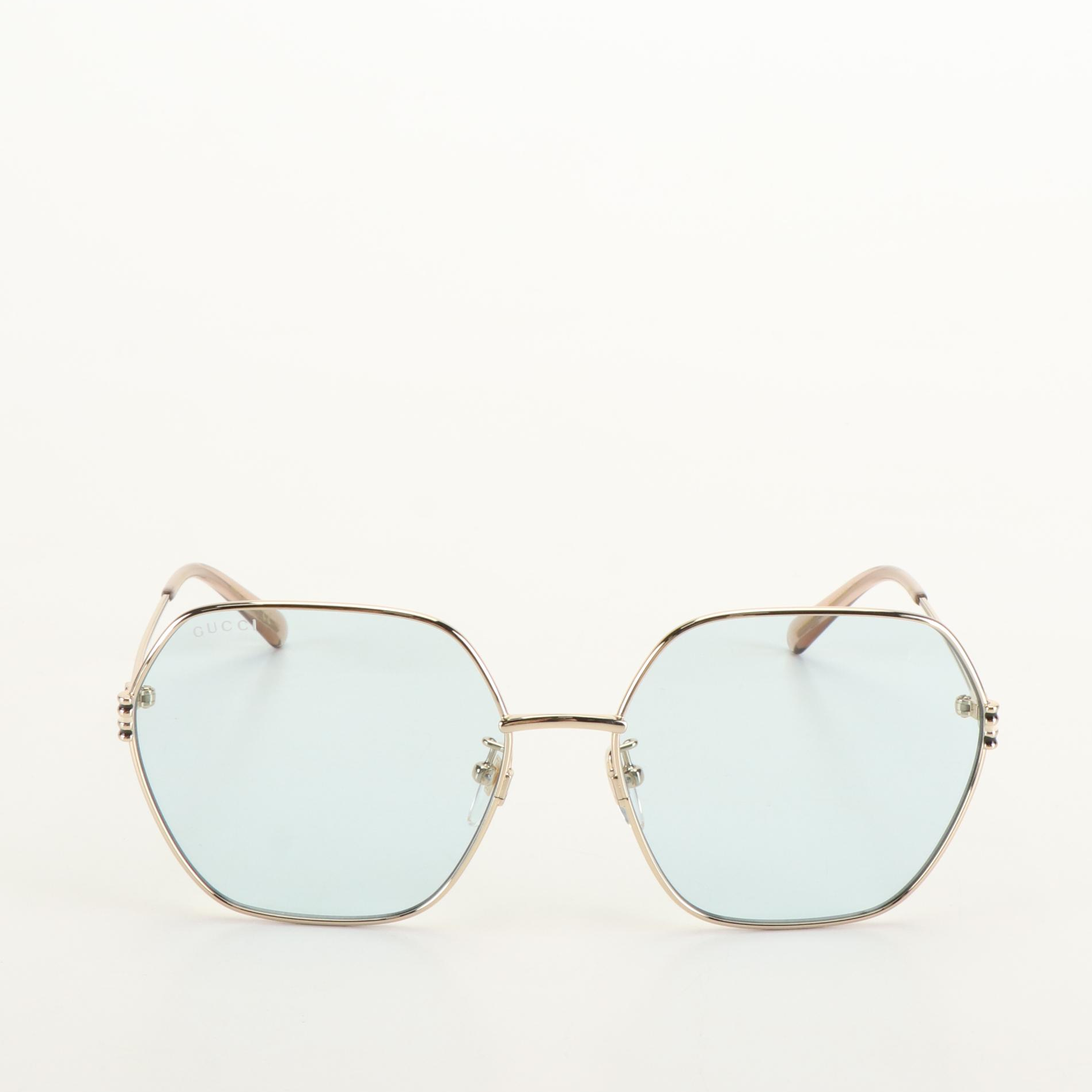 Gucci GG1285SA Geometric Sunglasses with Case