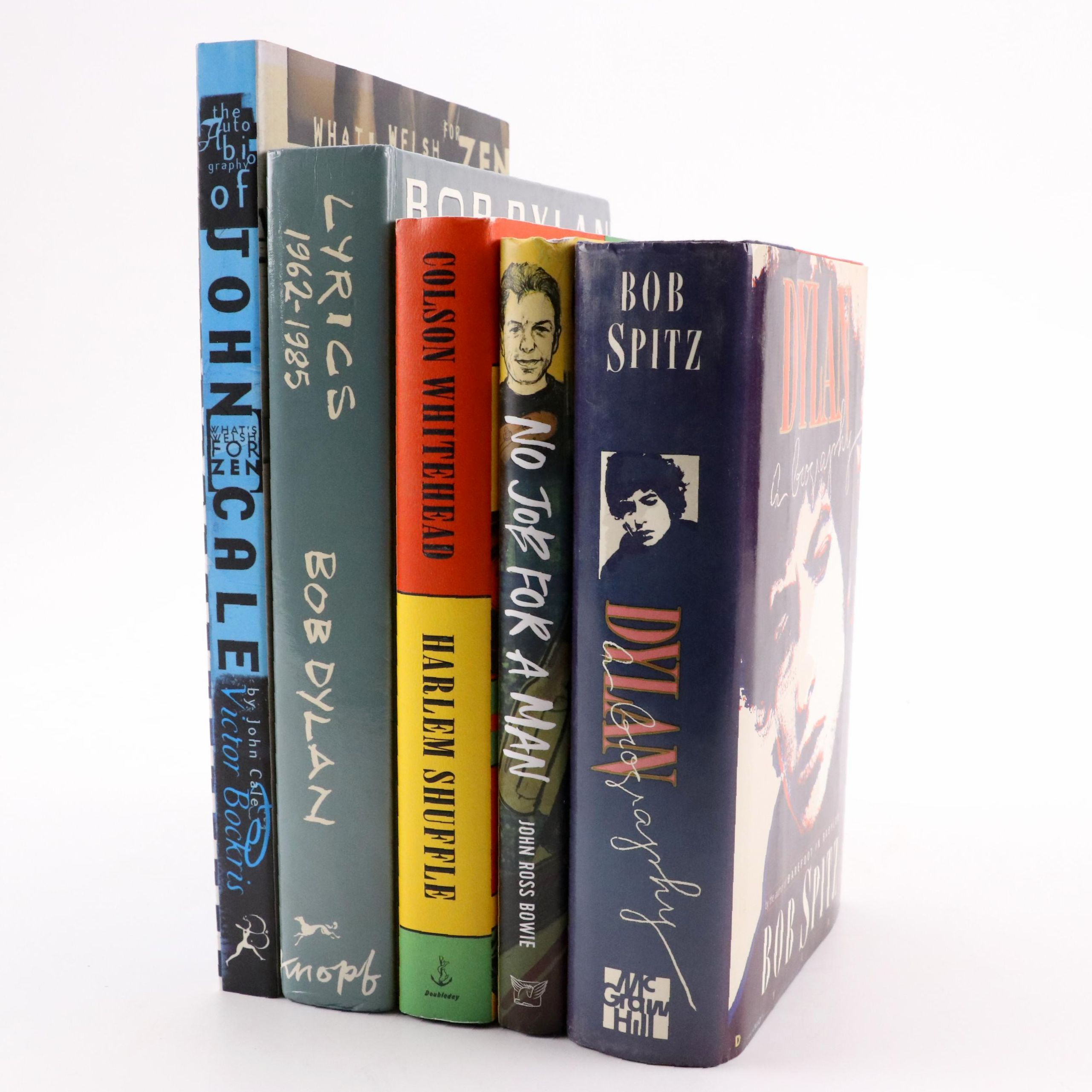 First Edition "Dylan: A Biography" by Bob Spitz and More Books