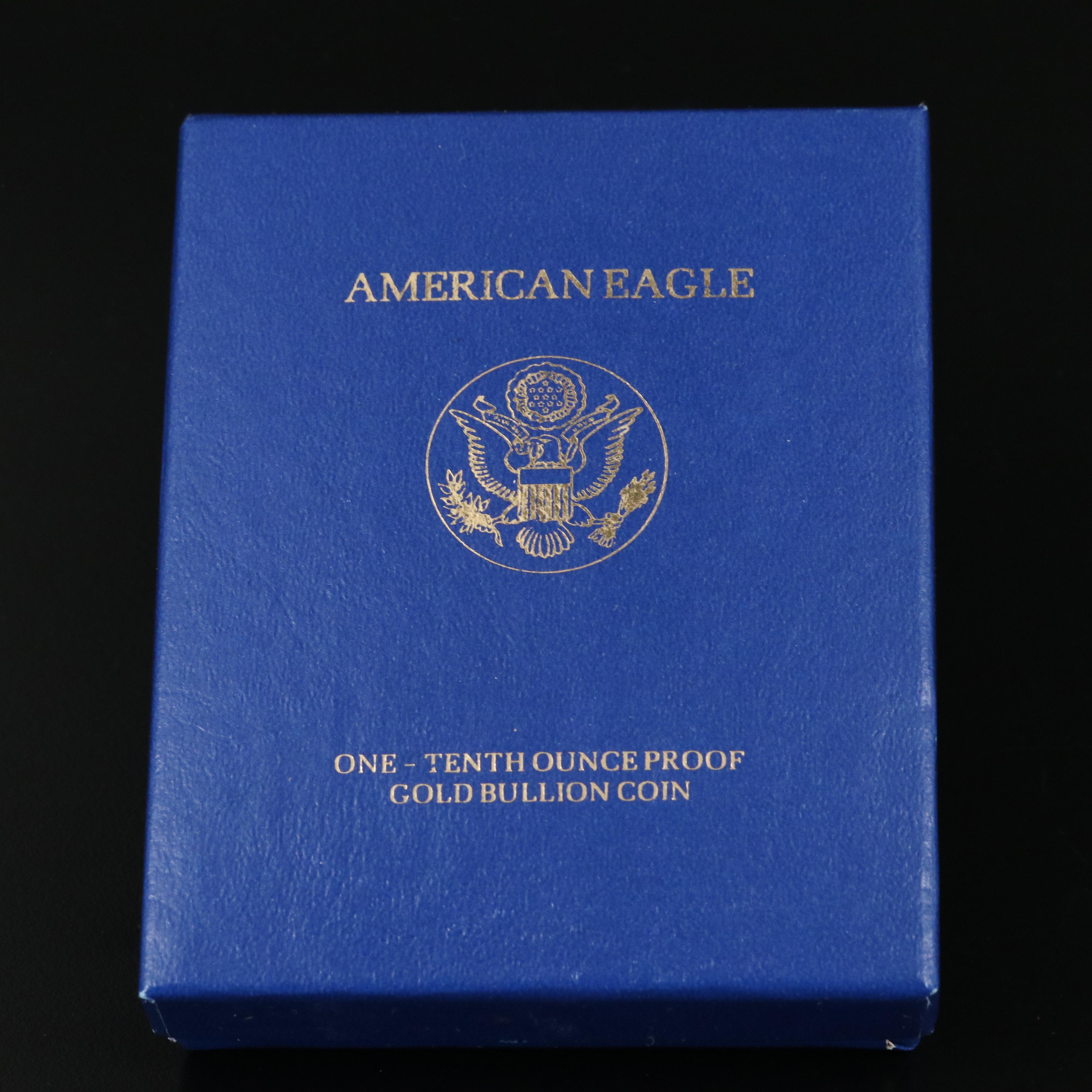 1996-W American Eagle 1/10 Ounce Gold Proof Coin