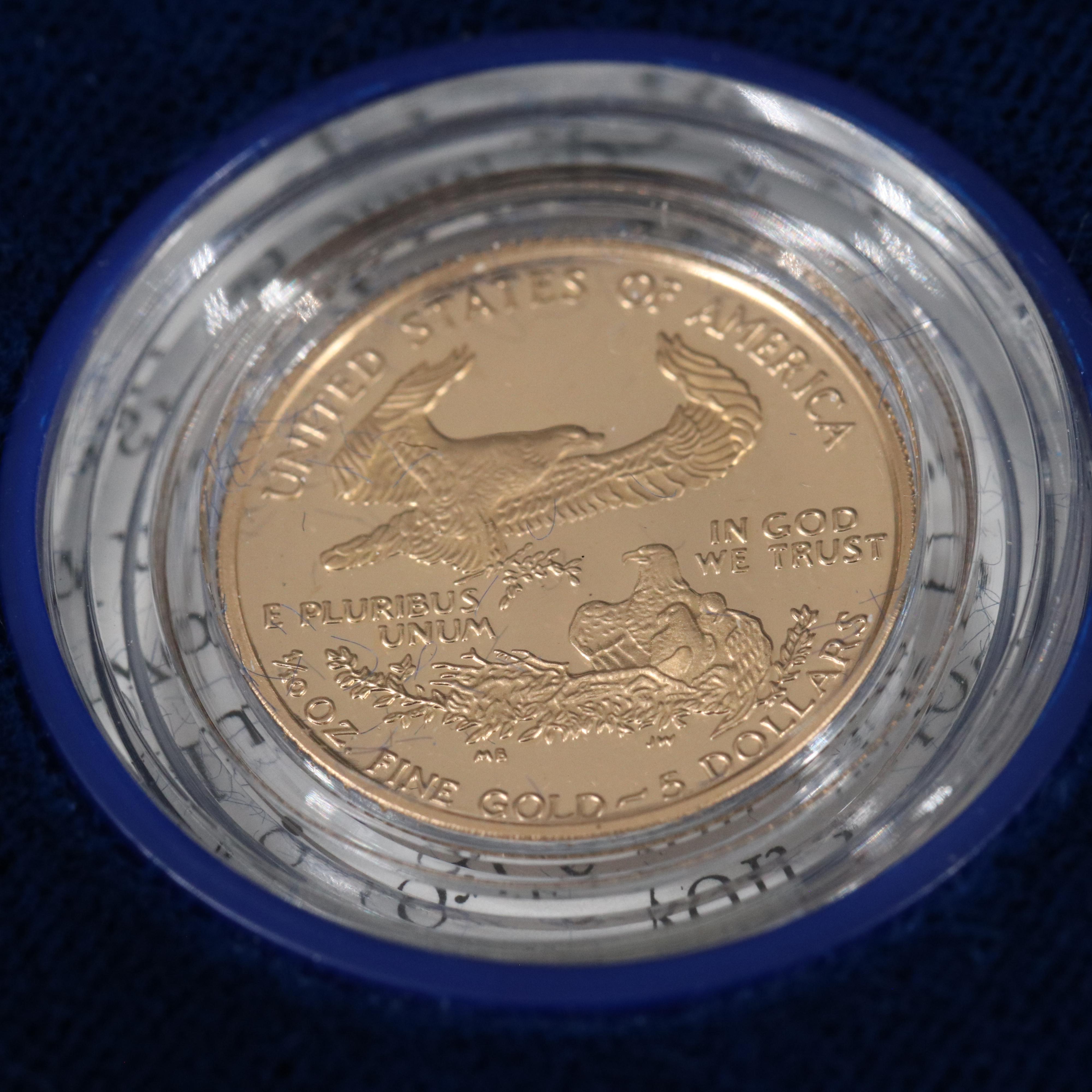 1996-W American Eagle 1/10 Ounce Gold Proof Coin