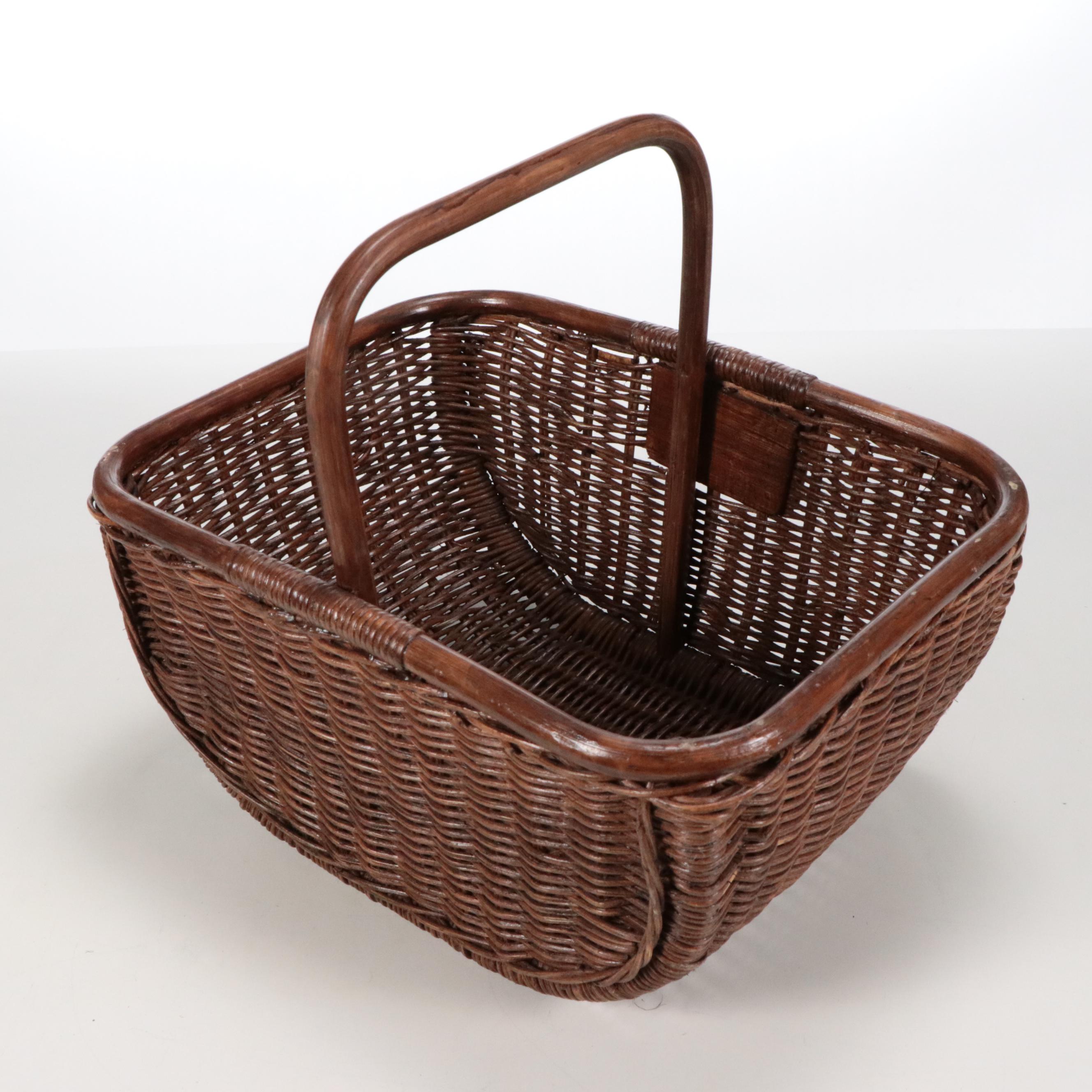 Procter & Gamble Wicker Picnic Basket and Igloo Cooler