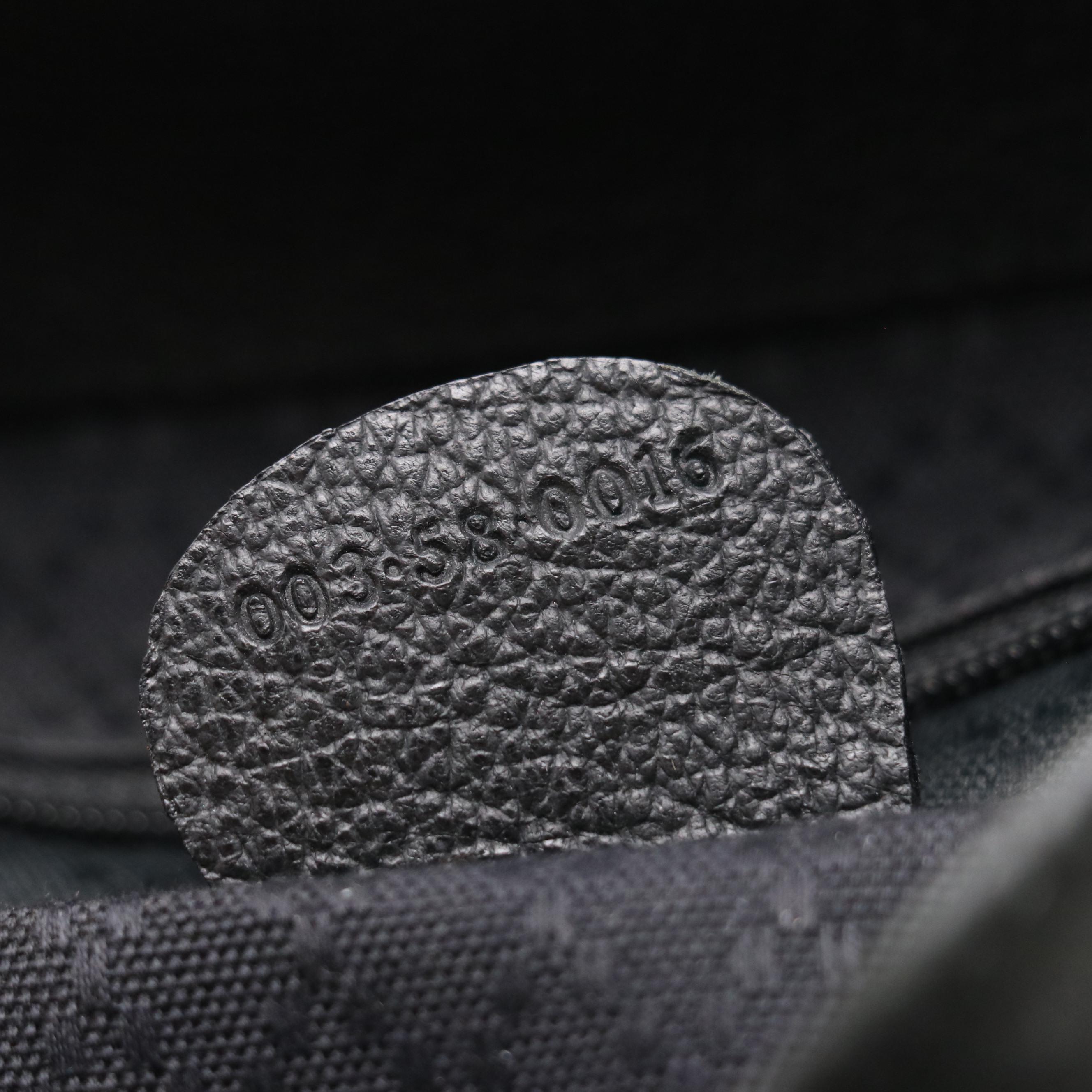 Gucci Bamboo Double Pocket Backpack Bag in Cinghiale Suede and Leather