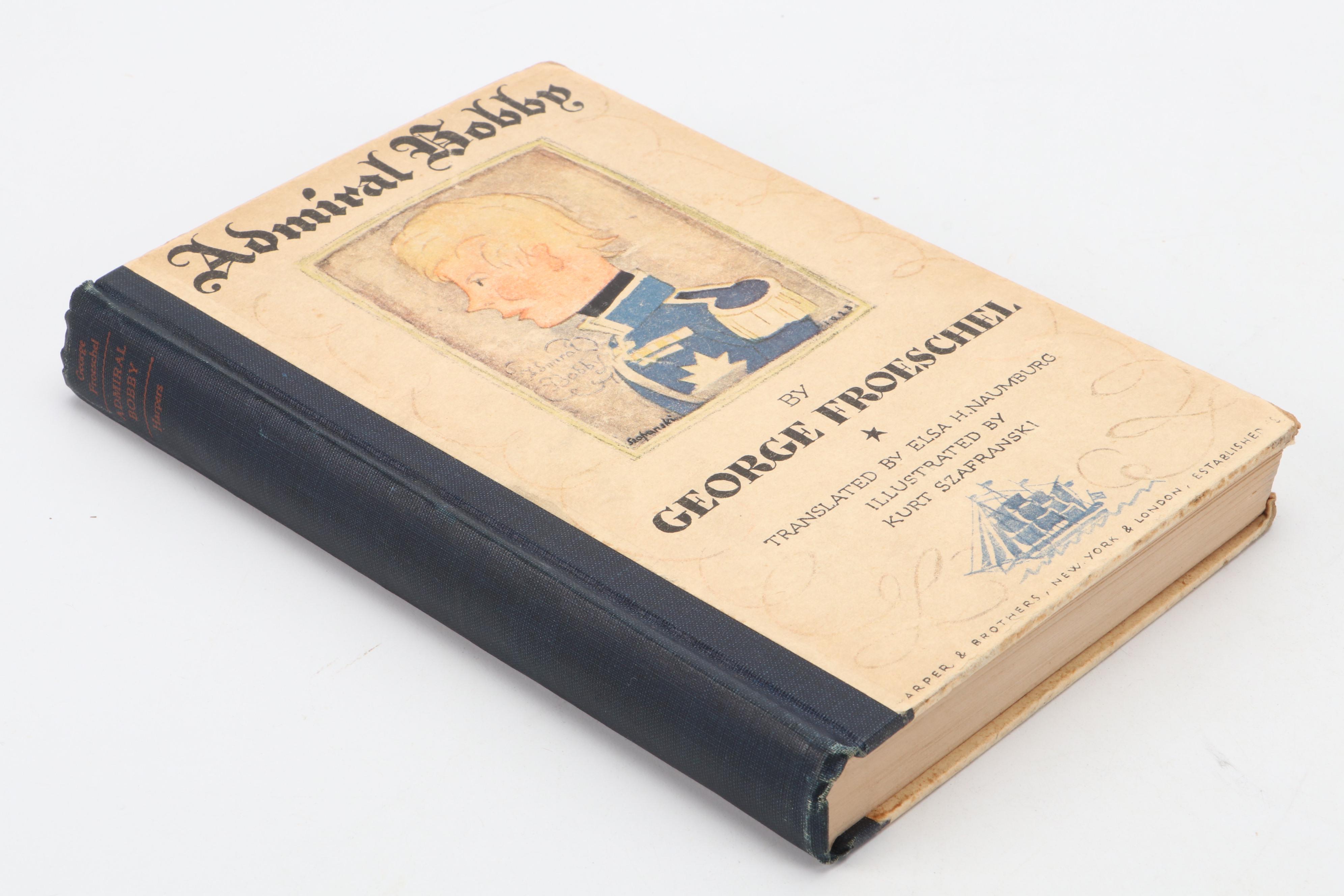 First Edition "Admiral Bobby" by George Froeschel and More Books