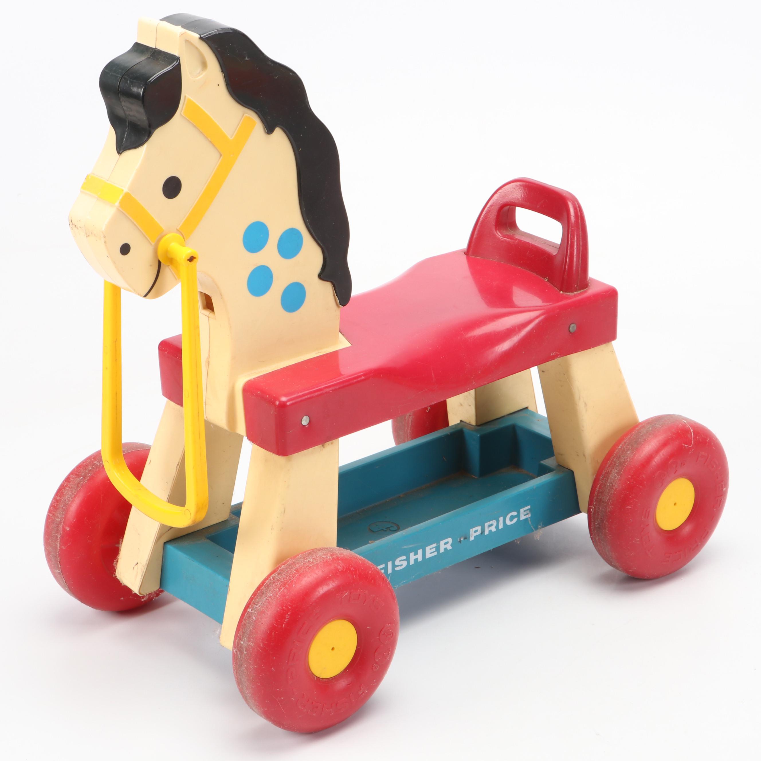 Fisher-Price "Creative Coaster" and Ride-On Toy Horse