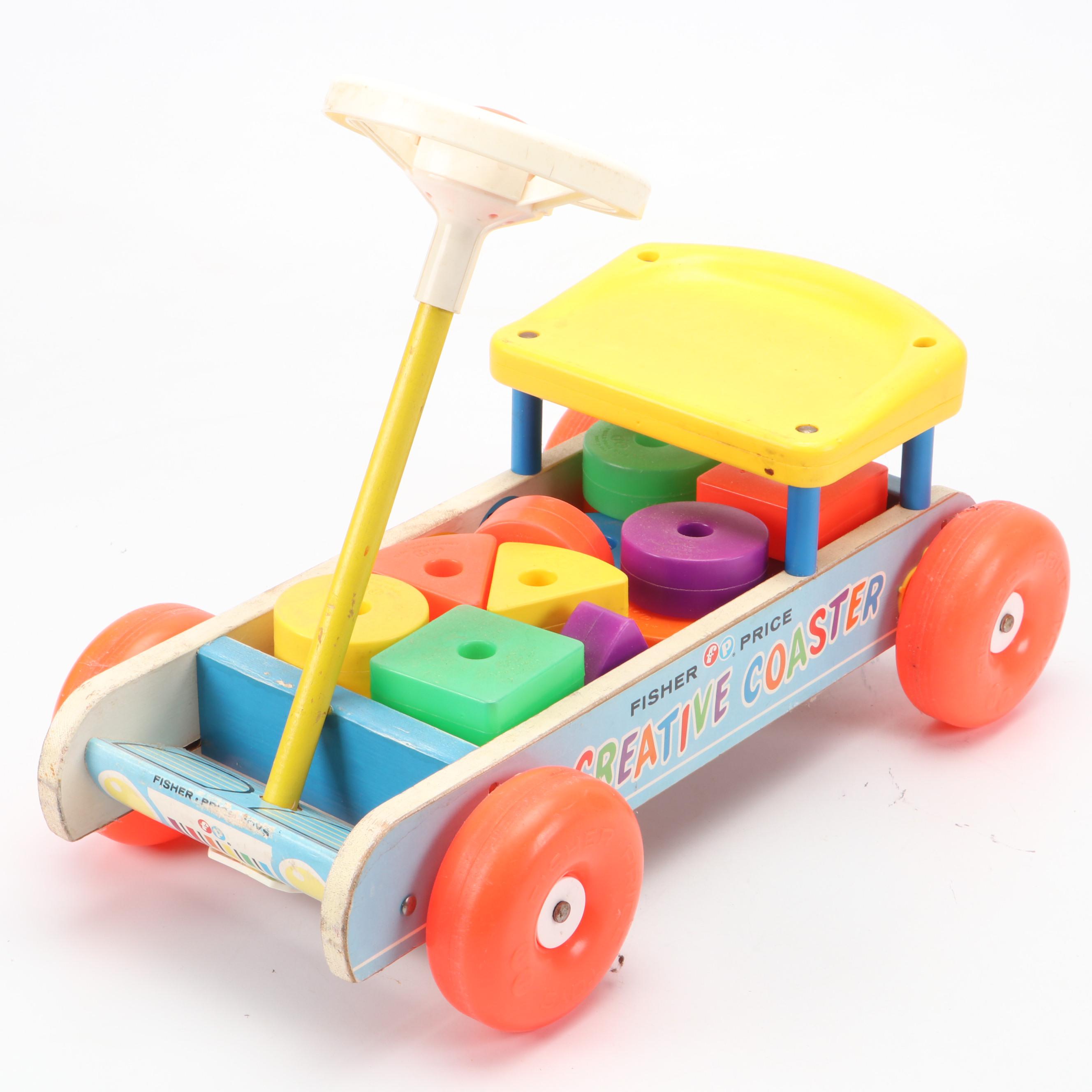 Fisher-Price "Creative Coaster" and Ride-On Toy Horse