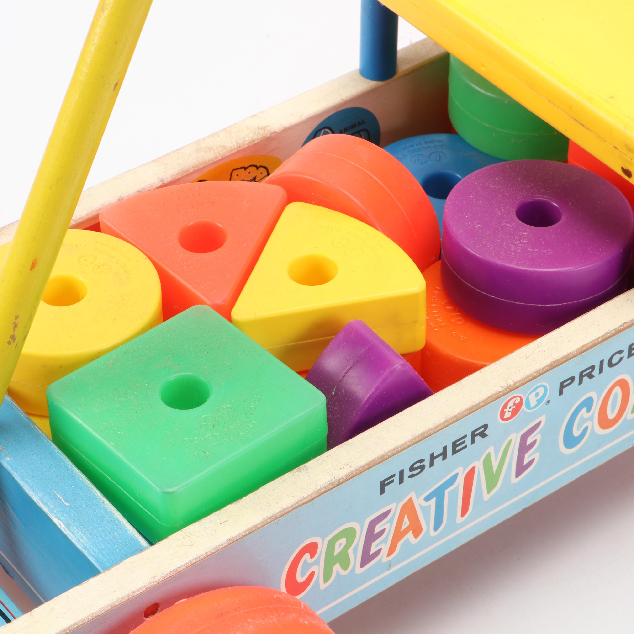 Fisher-Price "Creative Coaster" and Ride-On Toy Horse