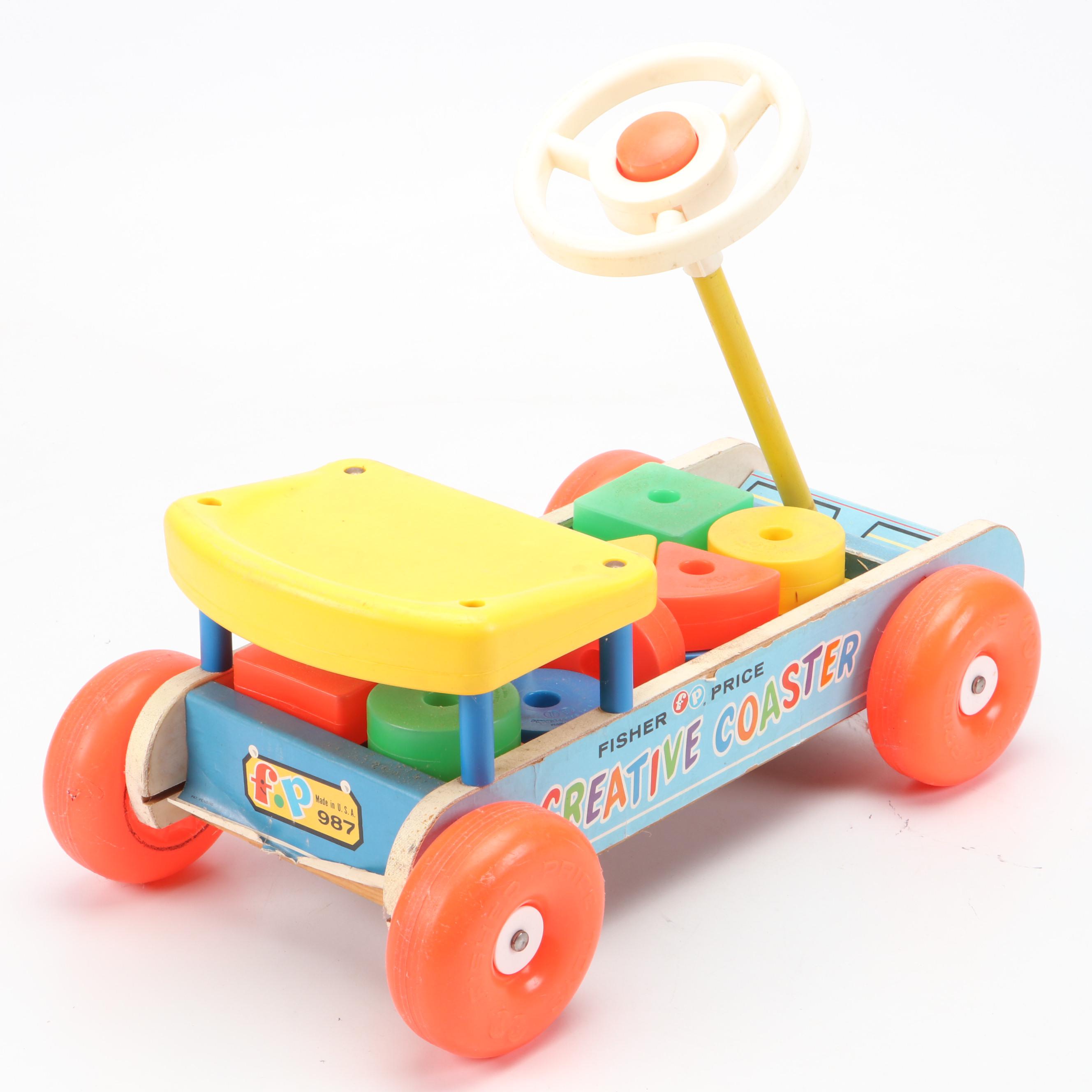 Fisher-Price "Creative Coaster" and Ride-On Toy Horse