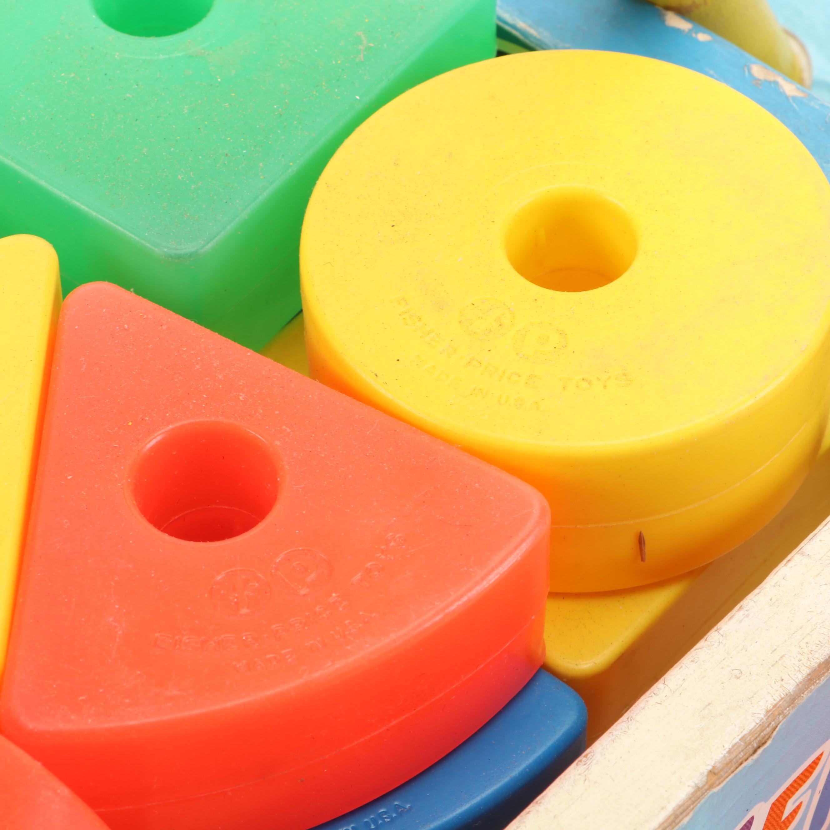 Fisher-Price "Creative Coaster" and Ride-On Toy Horse