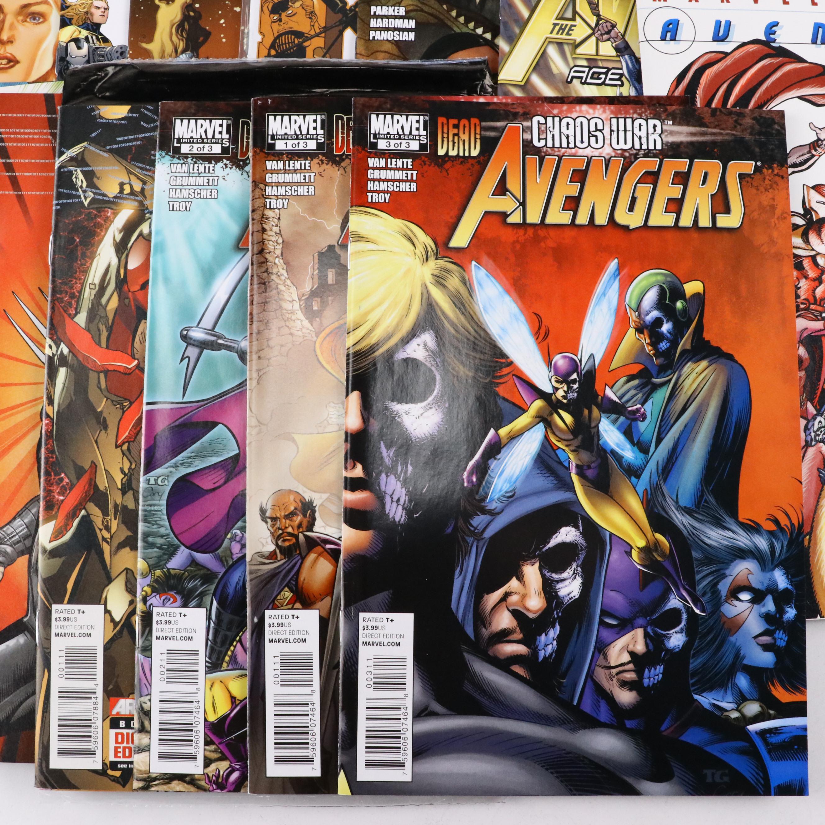 Modern Age Marvel Comics Featuring "Avengers vs Atlas," "Age of Ultron," More