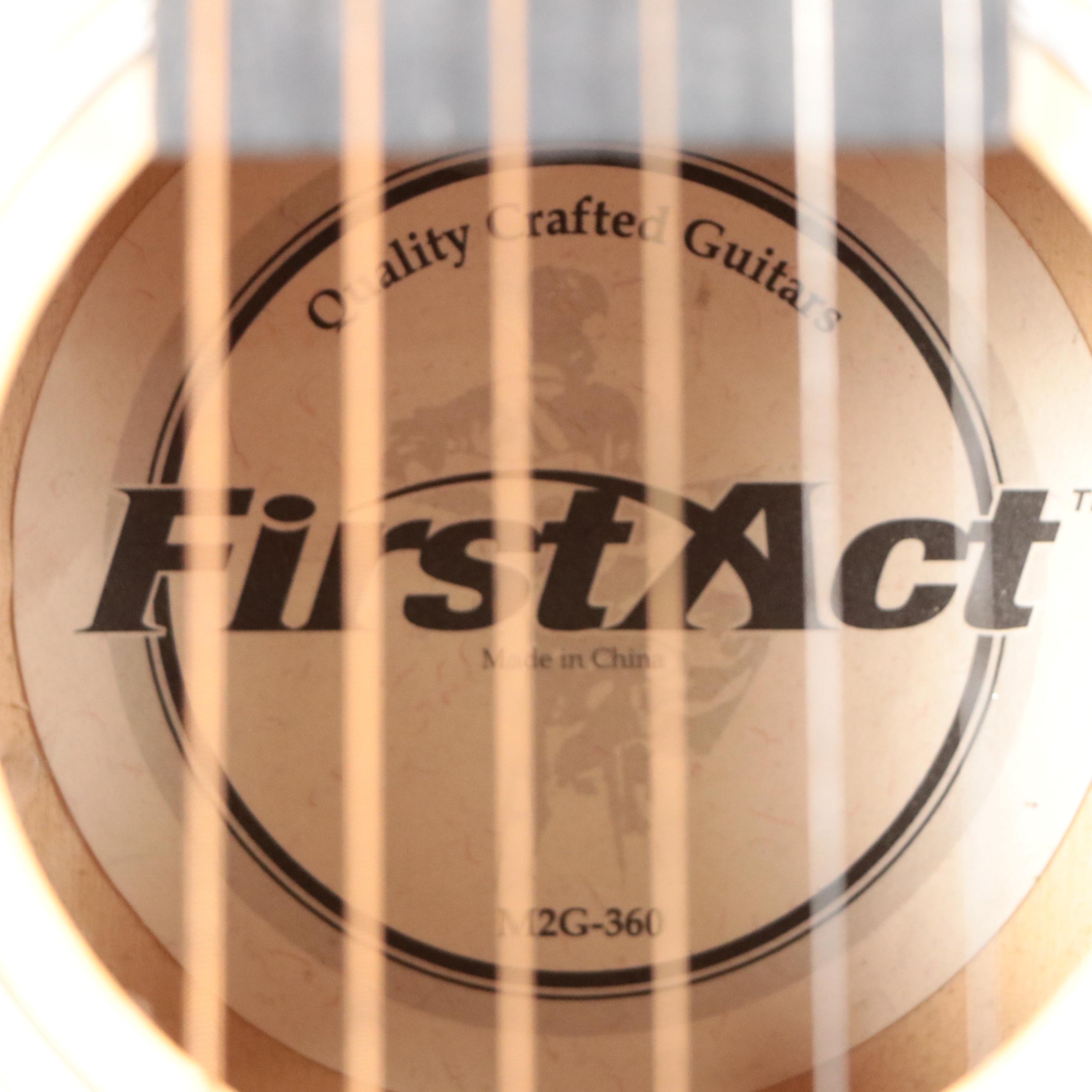 First Act Acoustic Guitar with Kilo Ukelele