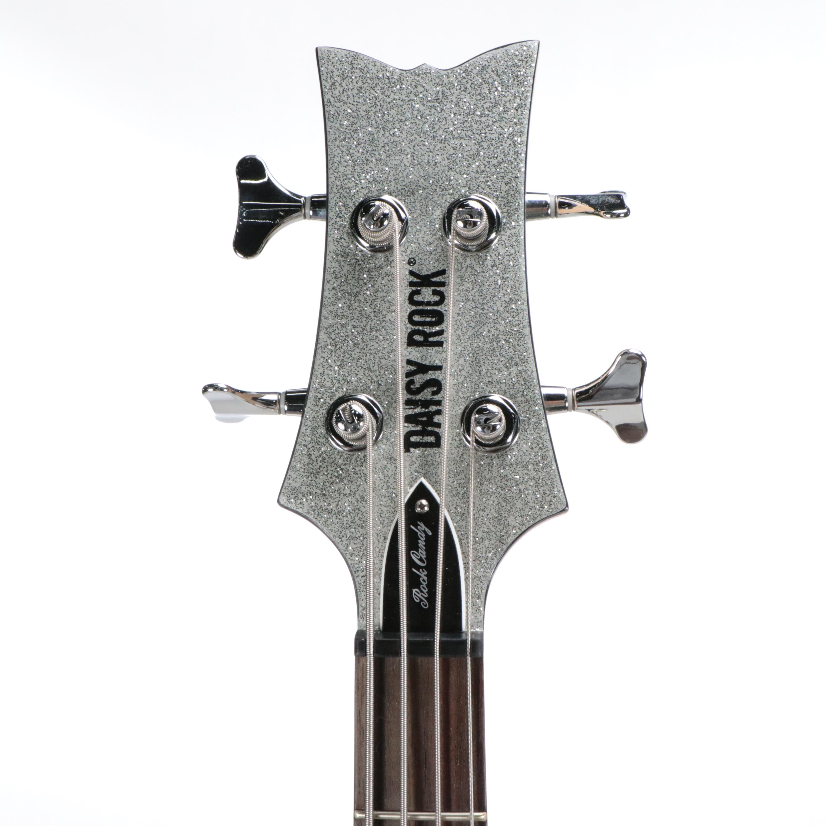 Daisy Rock Rock Candy Electric Bass Guitar with Hardshell Case