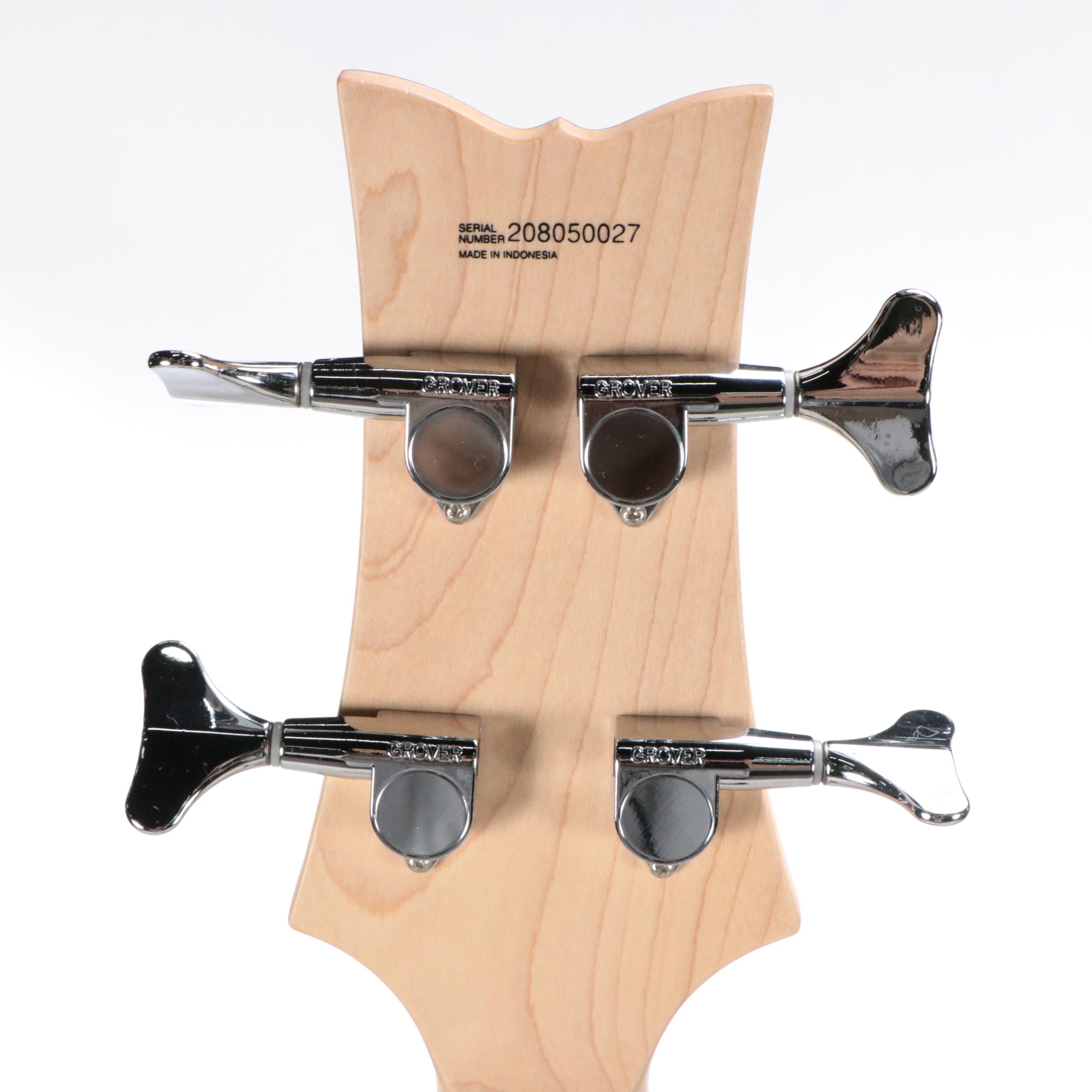 Daisy Rock Rock Candy Electric Bass Guitar with Hardshell Case