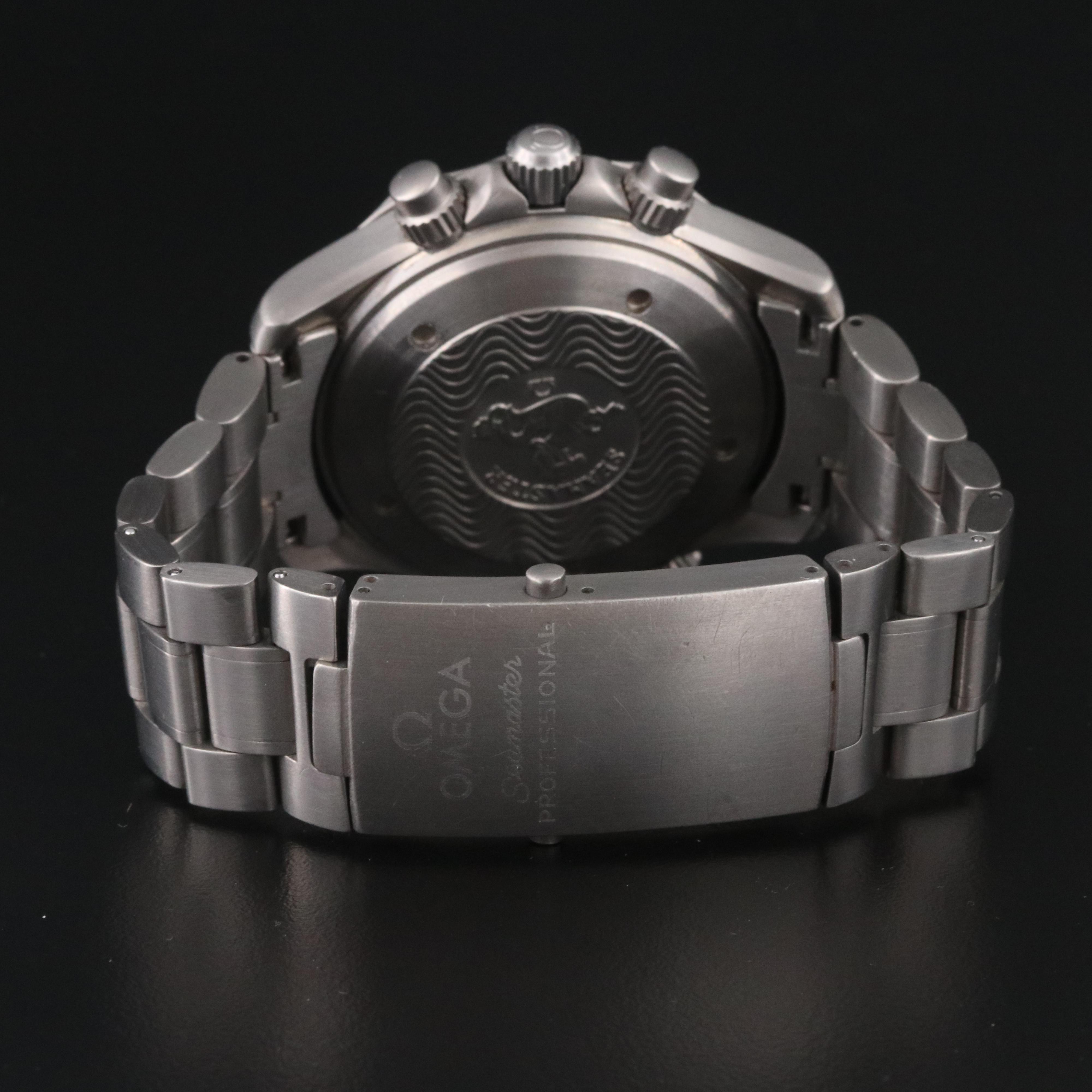 2006 Omega Seamaster Chrono Diver Titanium Watch