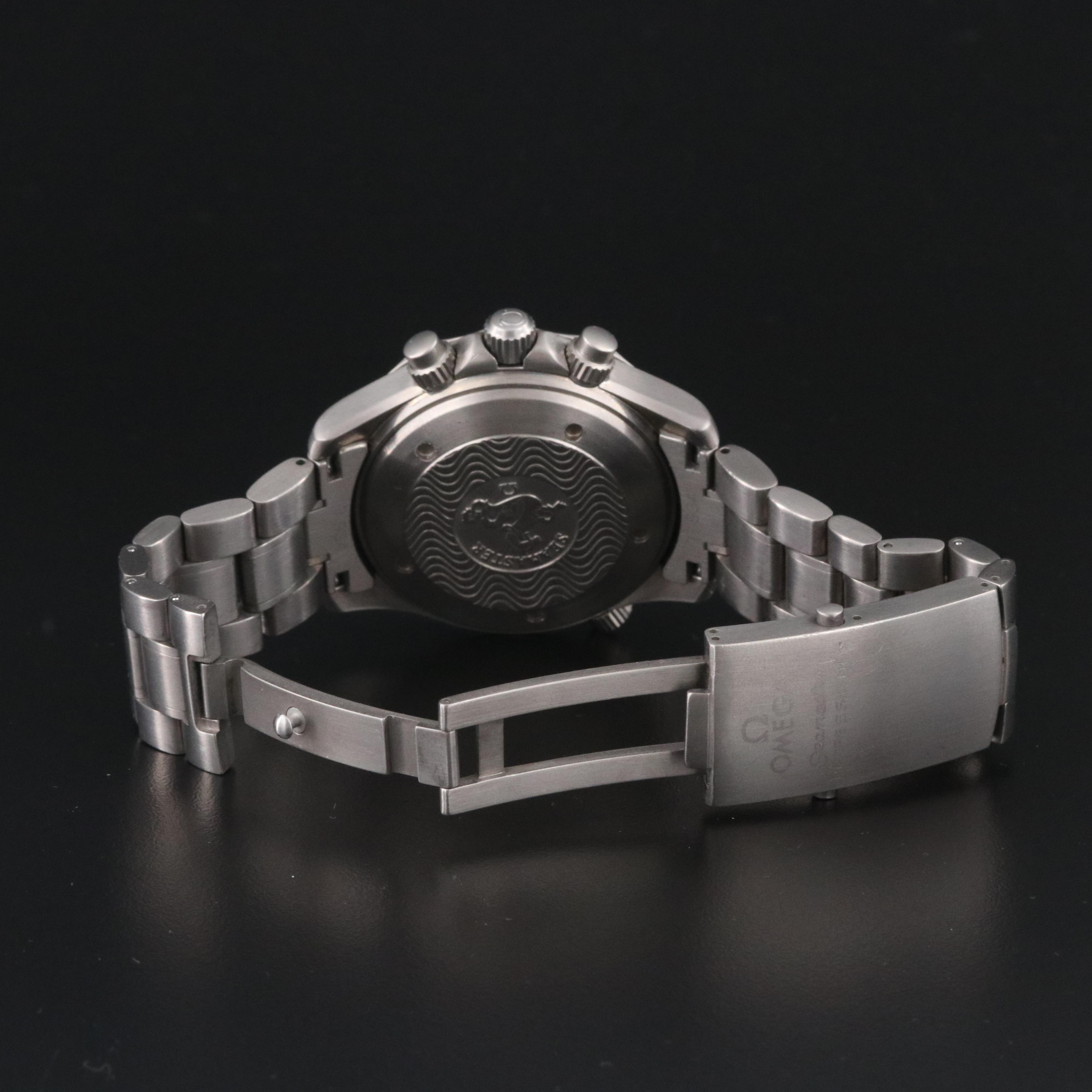 2006 Omega Seamaster Chrono Diver Titanium Watch