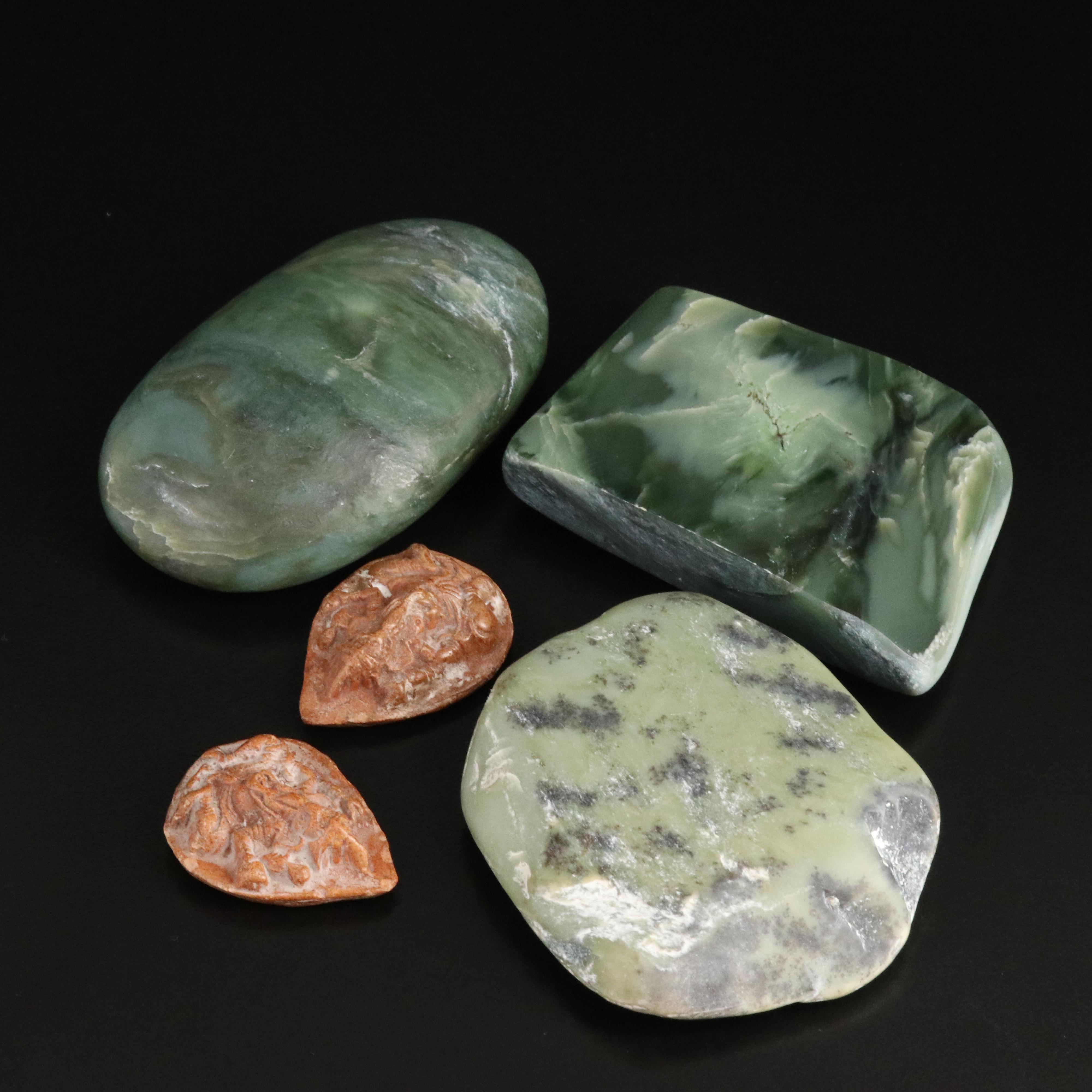 Loose Mountain Jade and Ceramic