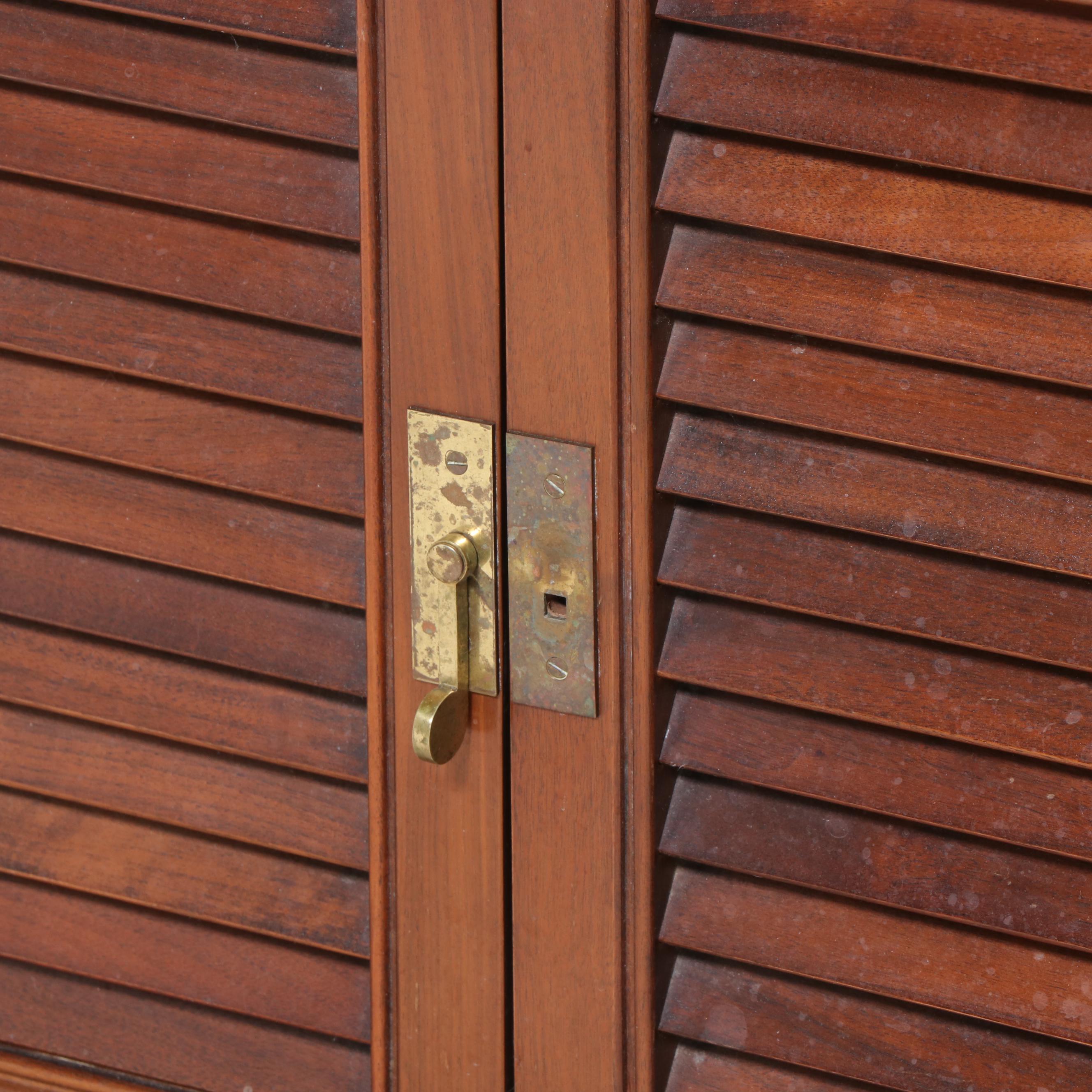 Wooden Shutter Front Sideboard