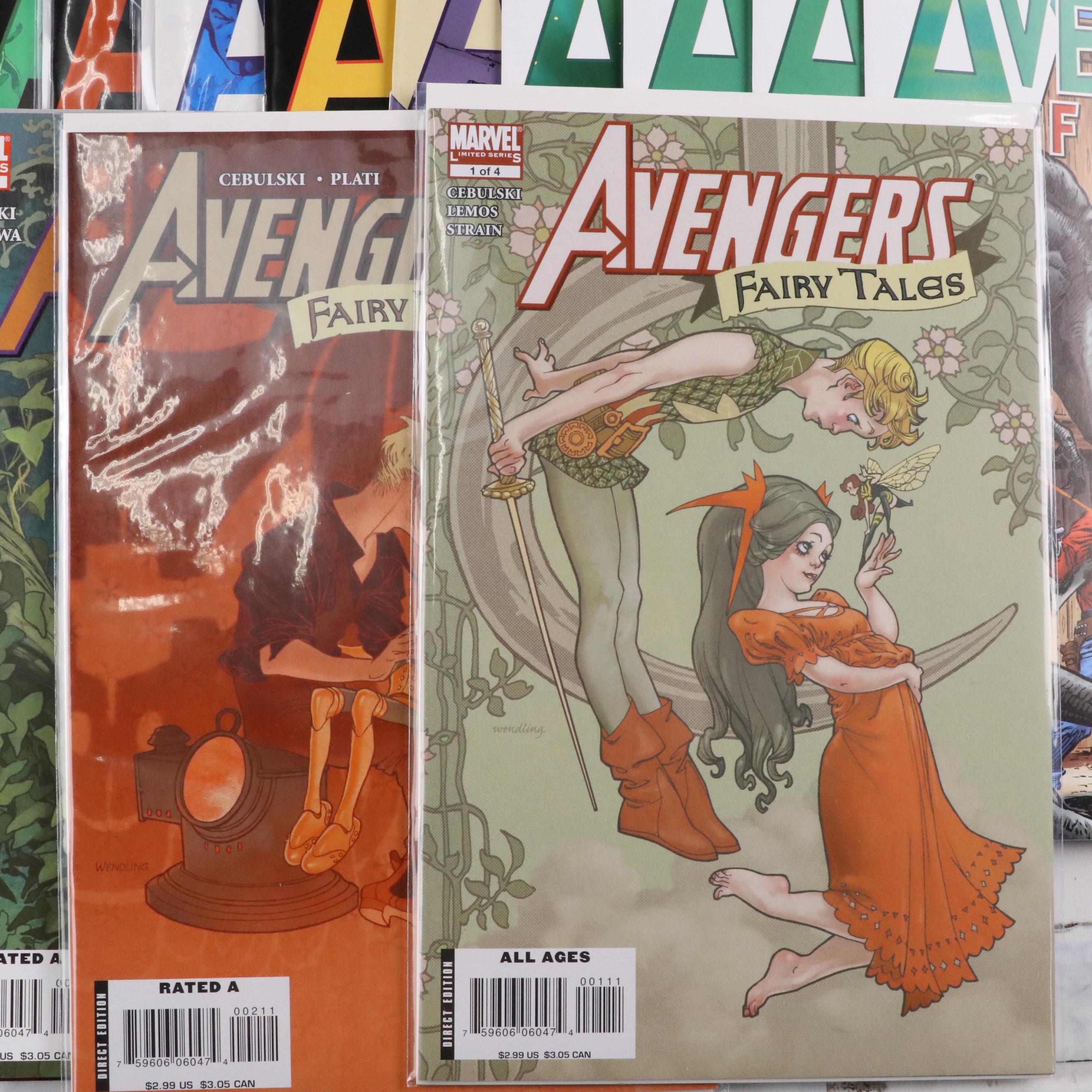 Modern Age Marvel Comics Featuring "Avengers Forever," "Avengers Invaders," More
