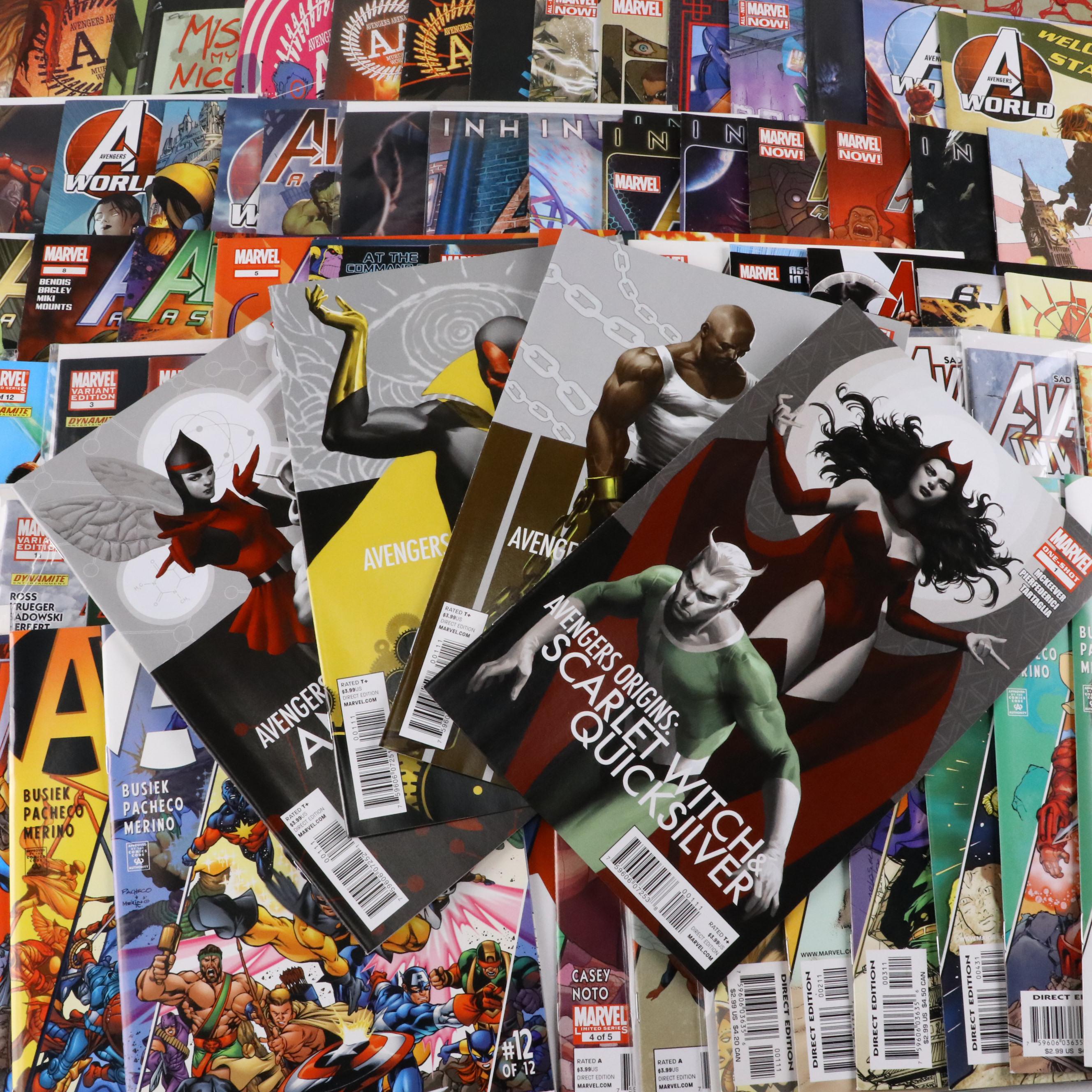 Modern Age Marvel Comics Featuring "Avengers Forever," "Avengers Invaders," More