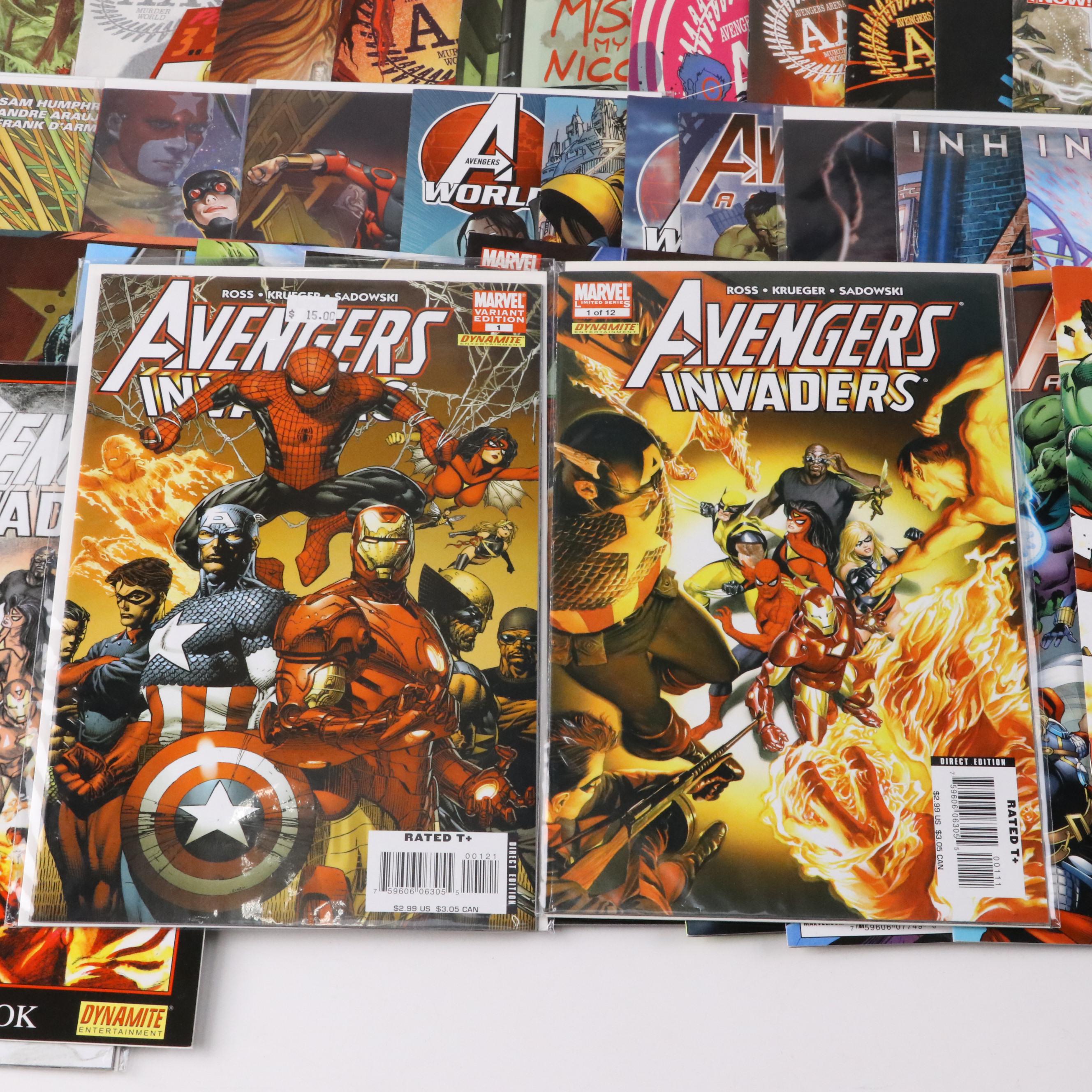 Modern Age Marvel Comics Featuring "Avengers Forever," "Avengers Invaders," More