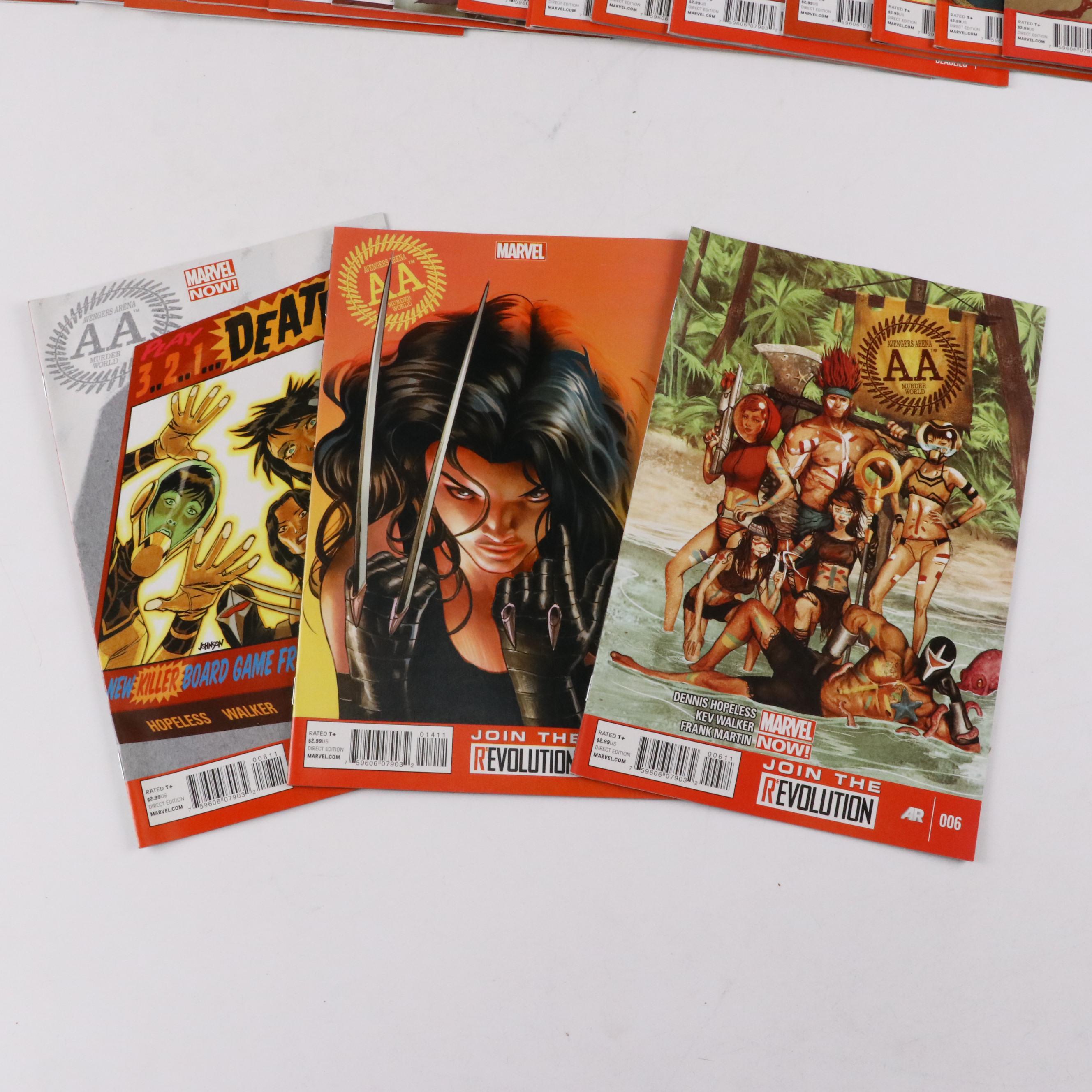 Modern Age Marvel Comics Featuring "Avengers Forever," "Avengers Invaders," More