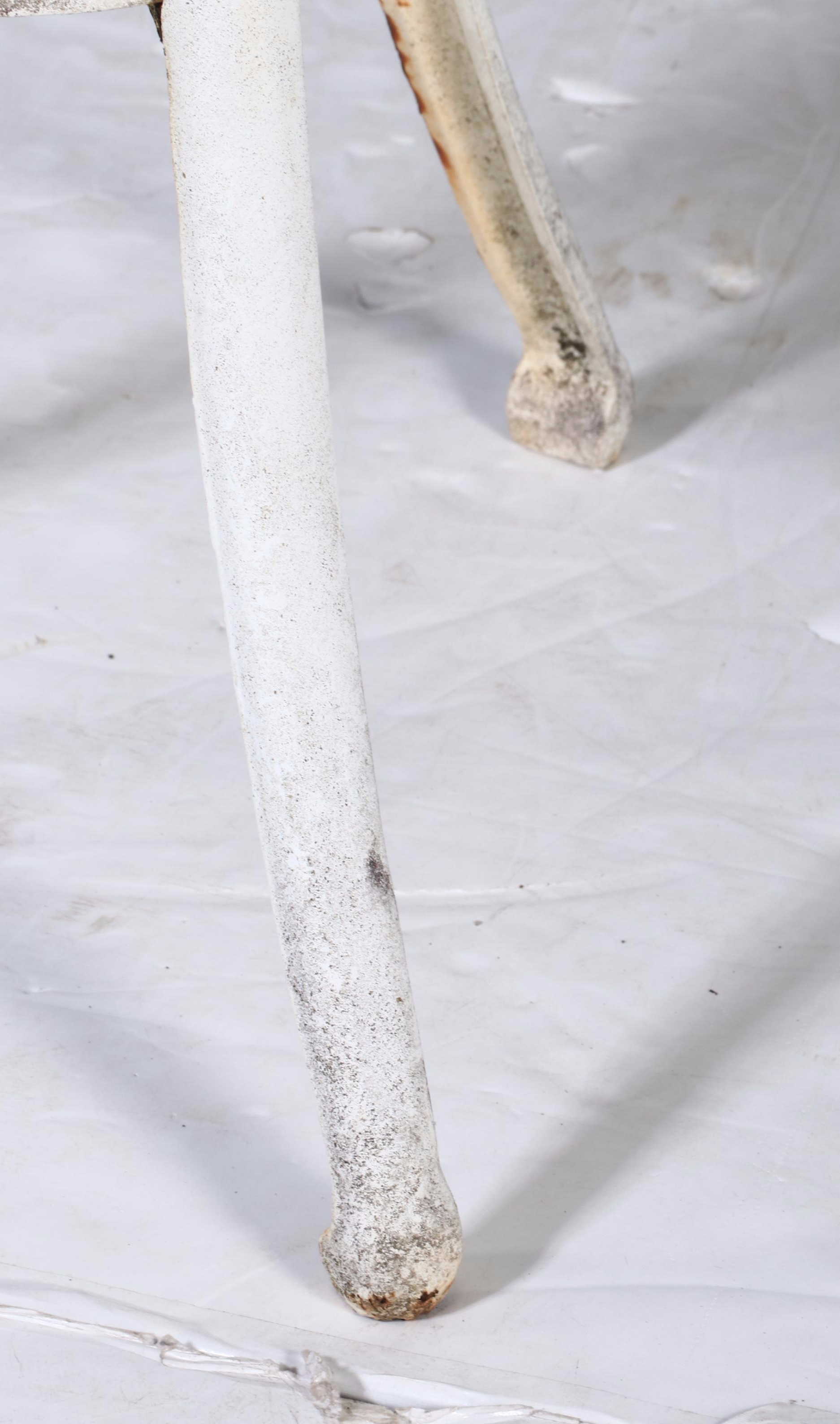 Victorian Style Cast Iron Roses Themed Bistro Set