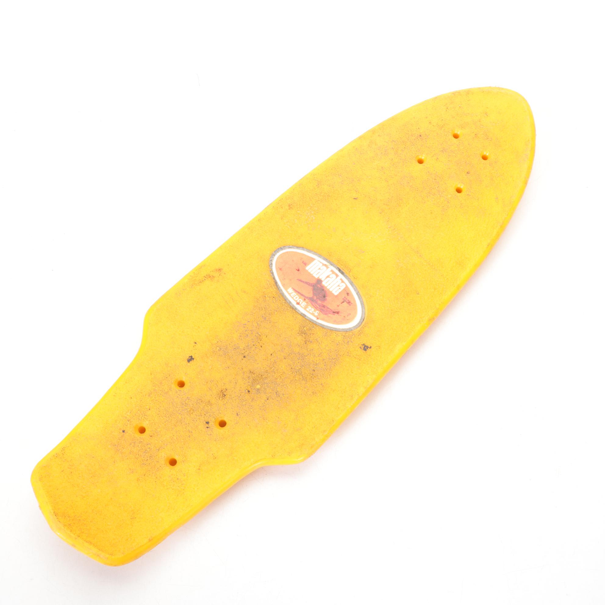 California Free Former Blue Penny Skateboard with Makaha Wedge Skateboard Decks