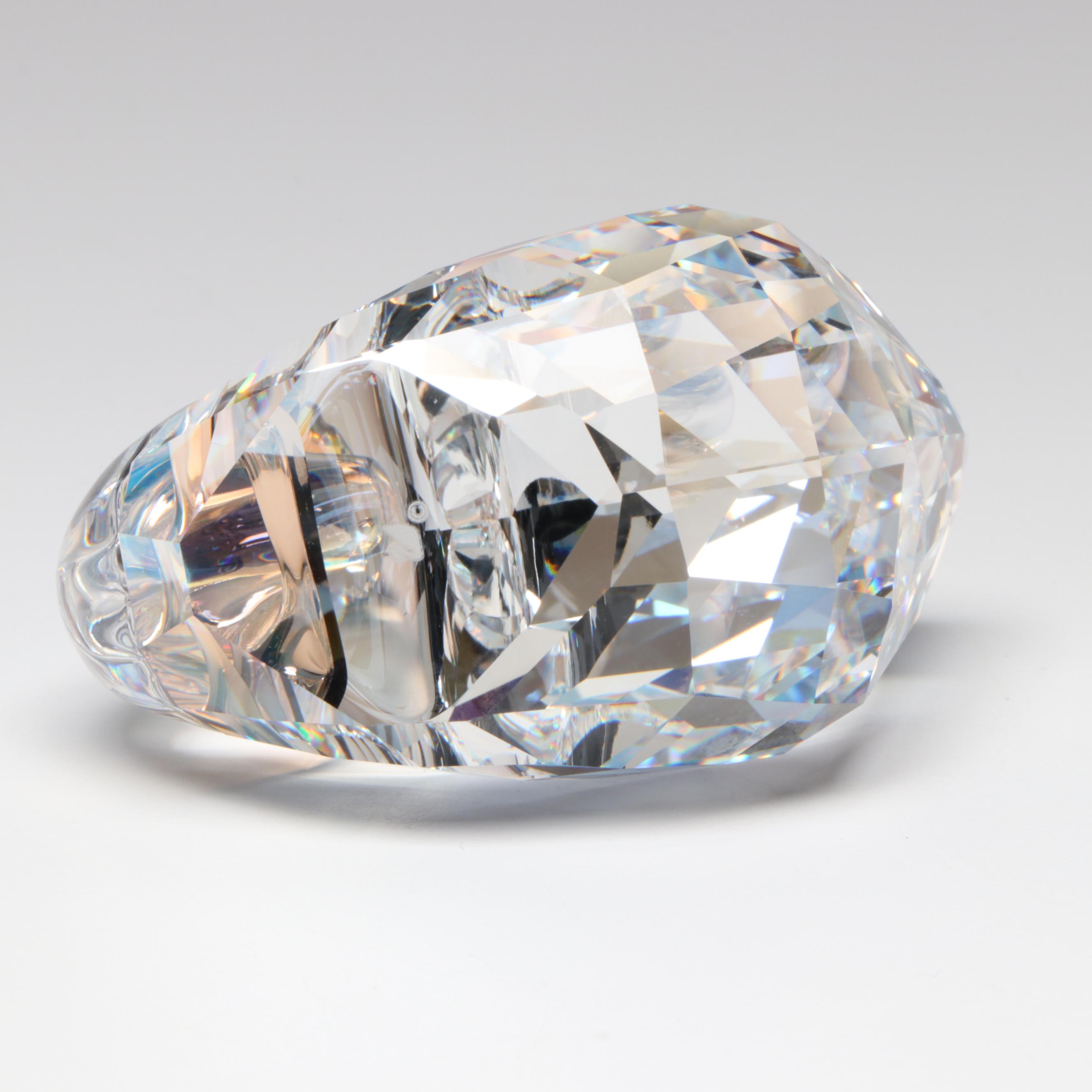 Swarovski "Audrey on Broadway" and "Romeo" Crystal Figurines