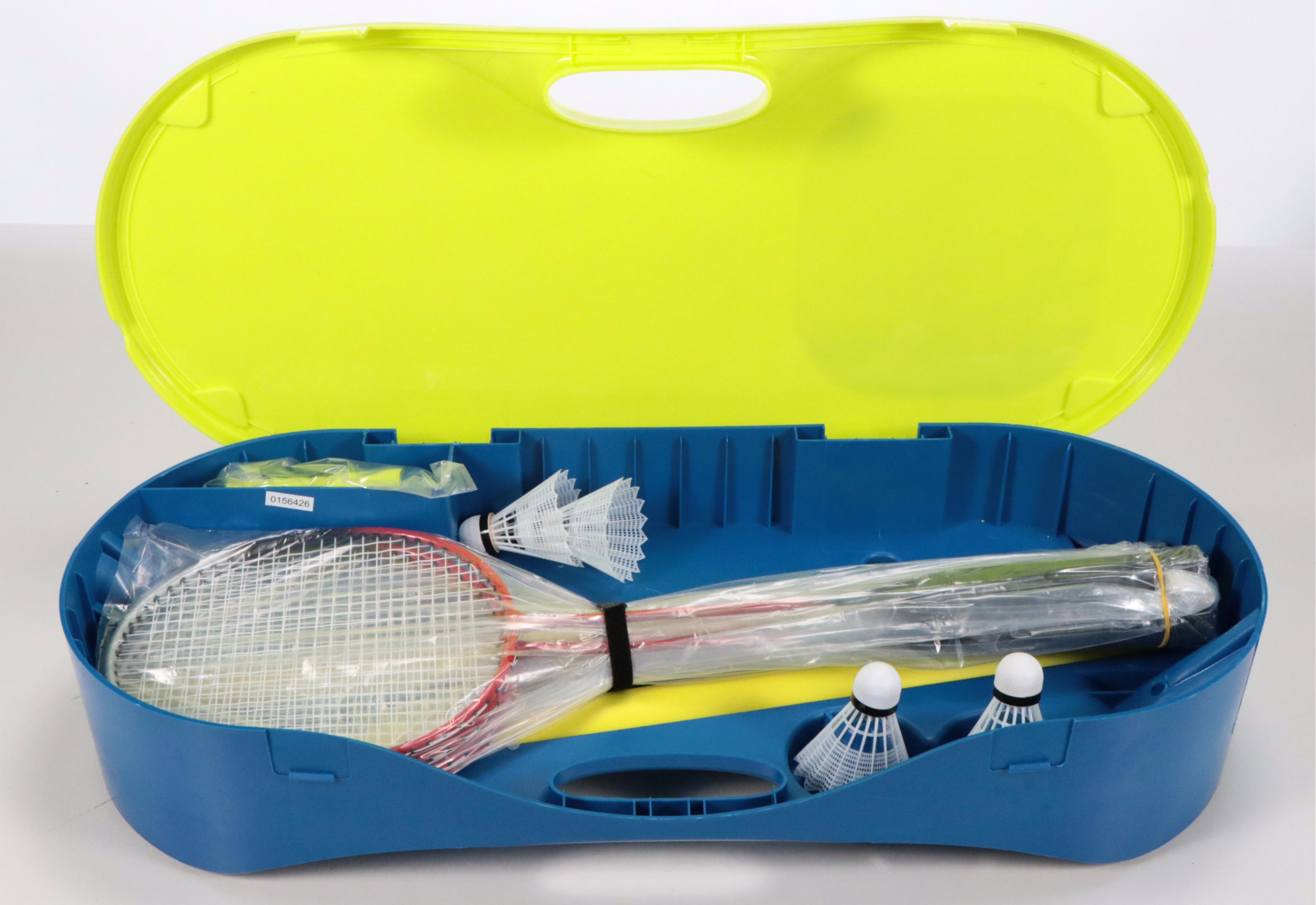 Sharper Image Portable Badminton Net with LED Birdies and More