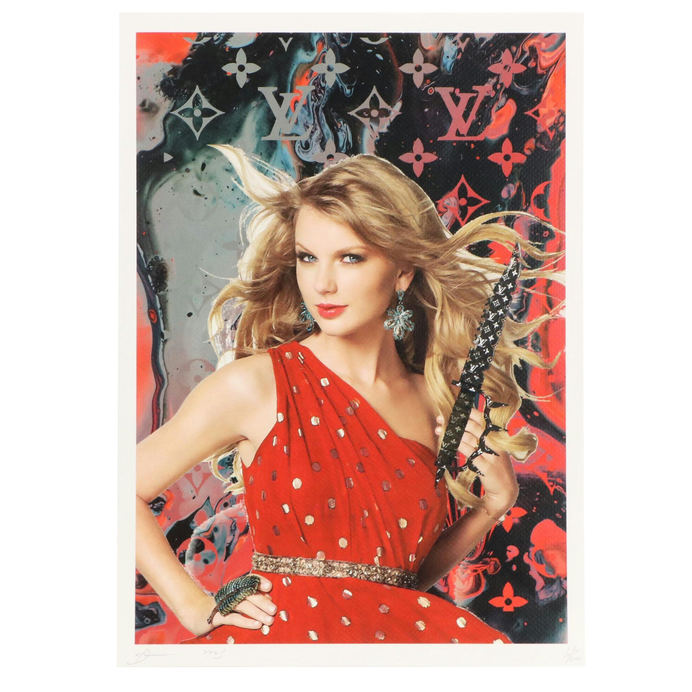 Death NYC Graphic Digital Print Featuring Taylor Swift, 2023