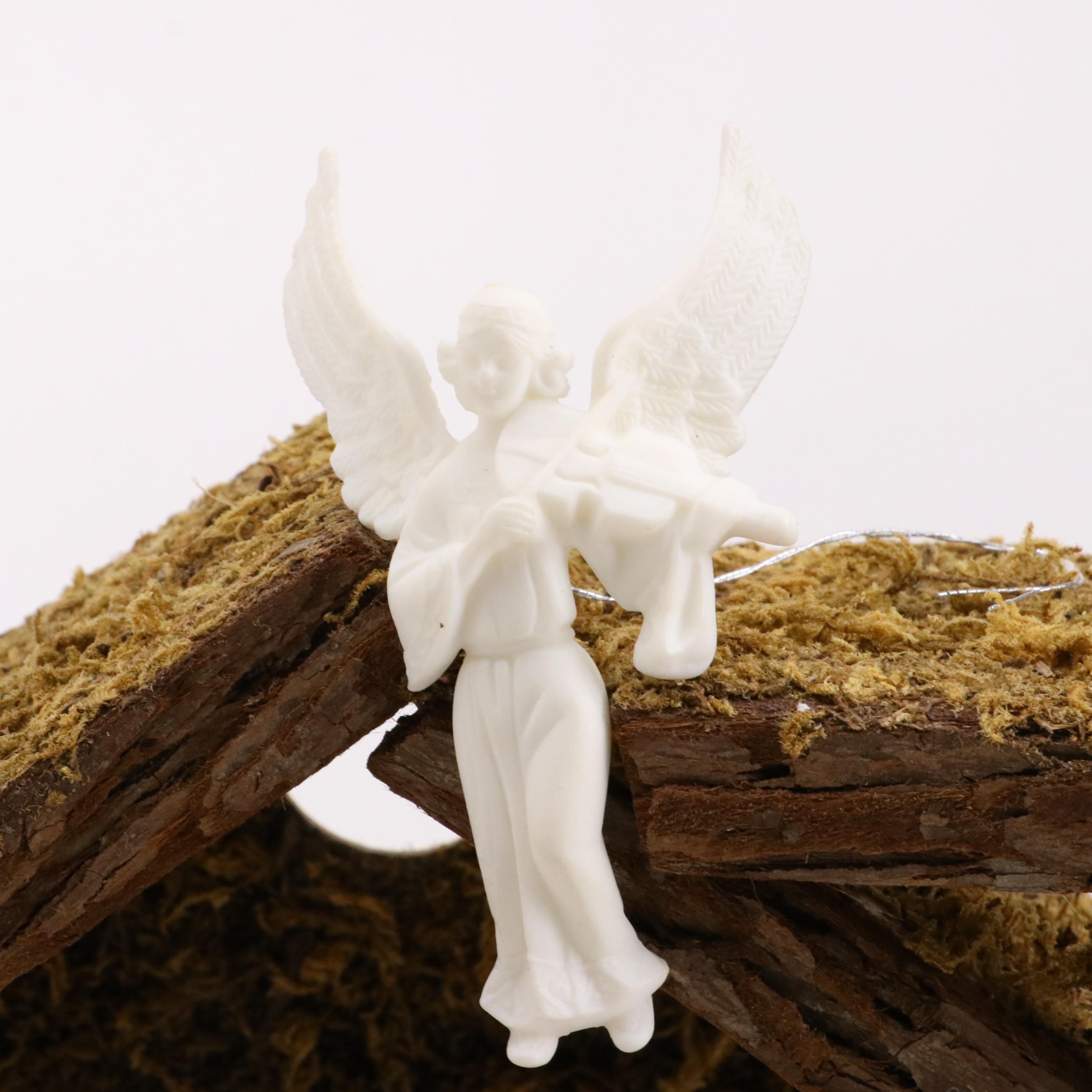 Frosted Glass and Porcelain Nativity Sets with Creche