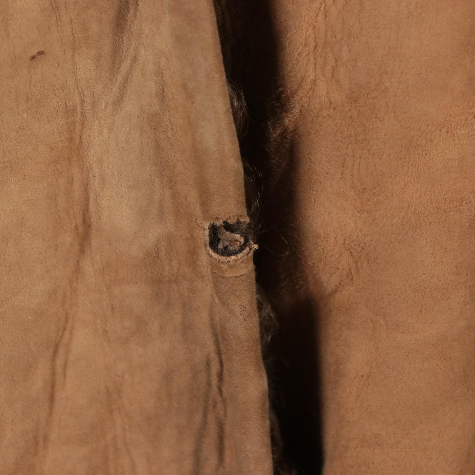 Giuliana Teso/Neiman Marcus Reversible Curly Lamb Fur Shearling Coat